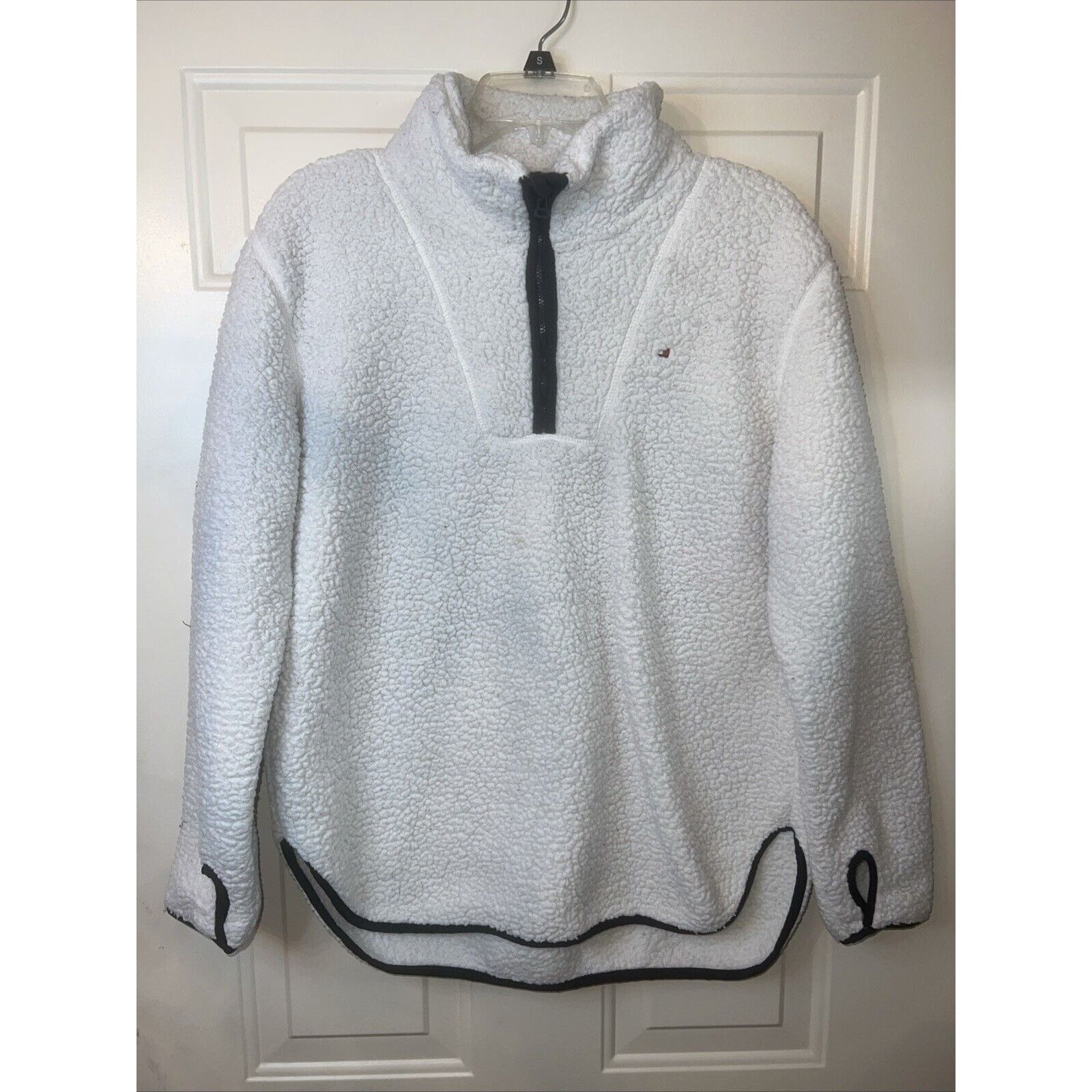 Tommy Hilfiger Tommy Hilfiger Sherpa Sweater Pullover Jacket Women's Medium Size M / US 6-8 / IT 42-44 - 1 Thumbnail