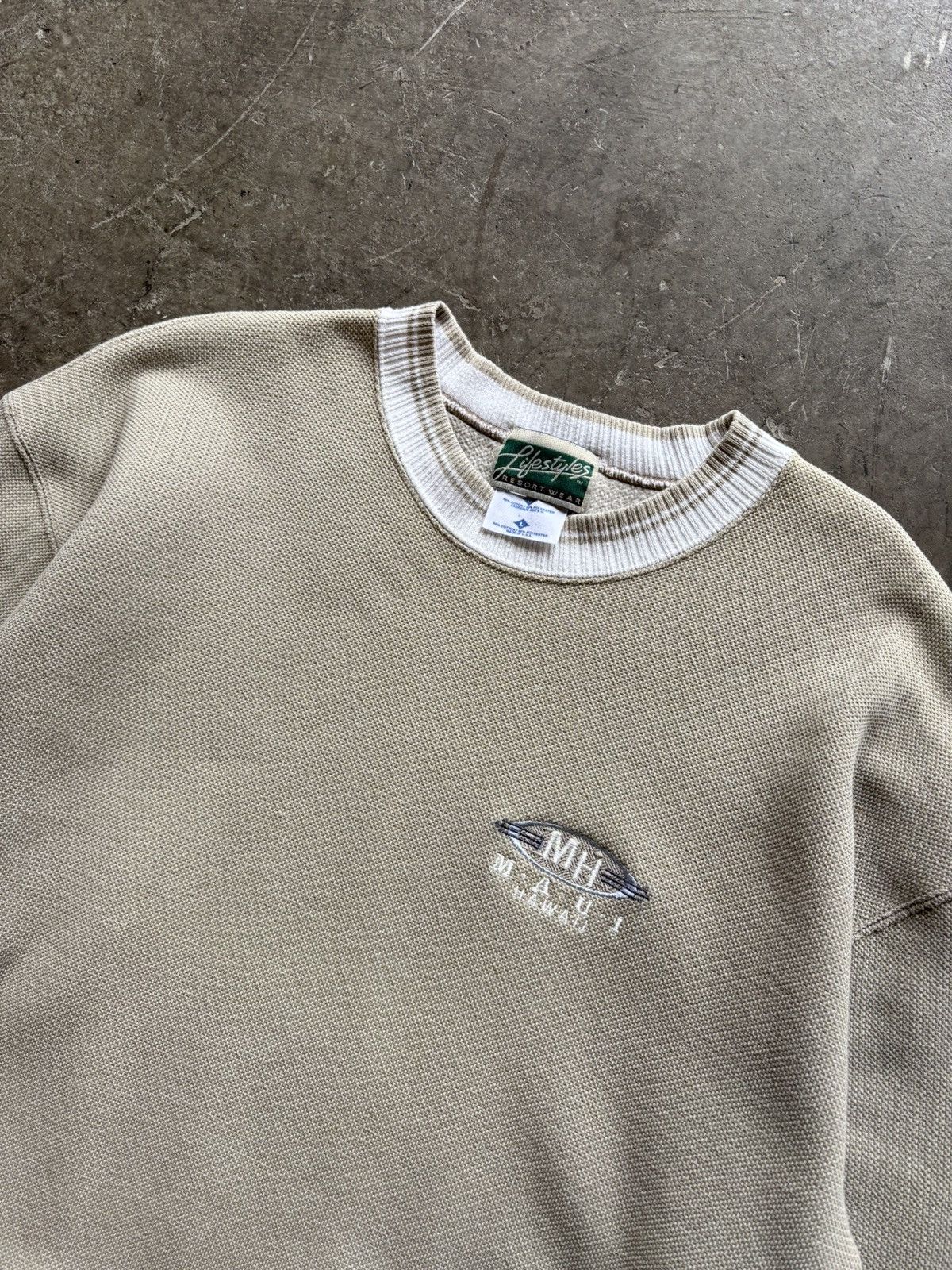 Vintage Vintage Maui Hawaii Knitted Crewneck Size US XL / EU 56 / 4 - 2 Thumbnail