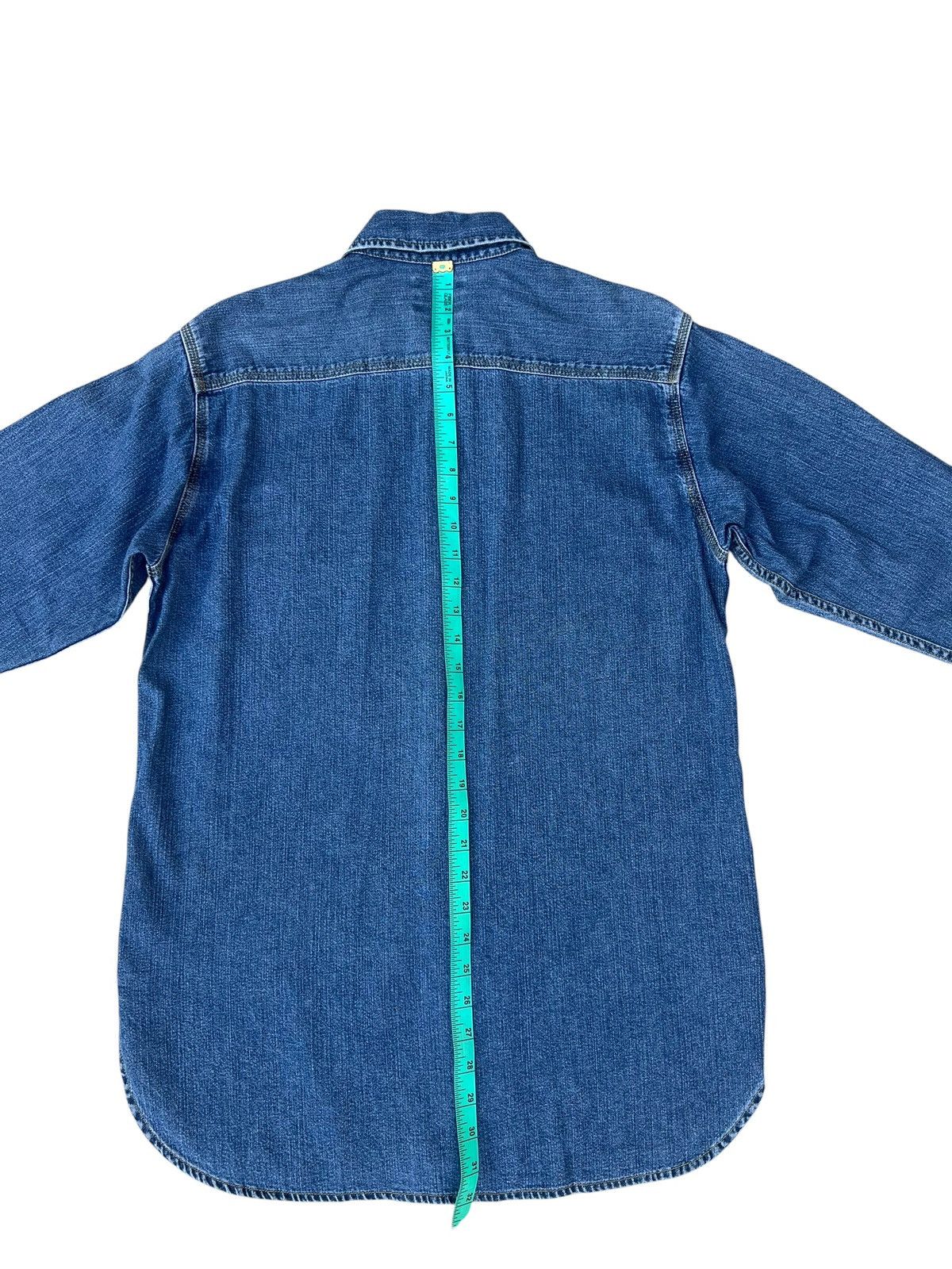 Levi's Vintage 1998 Levi’s Fade Blue Denim Work Shirt Size US M / EU 48-50 / 2 - 12 Thumbnail