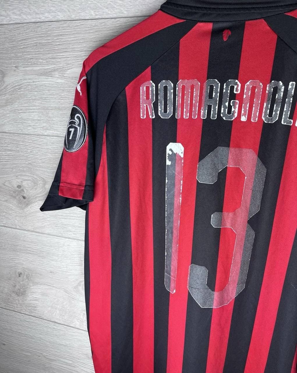 Puma Men’s jersey Fc Milan Puma Serie A 2018/19 #13 Romagnoli Size US L / EU 52-54 / 3 - 14 Thumbnail