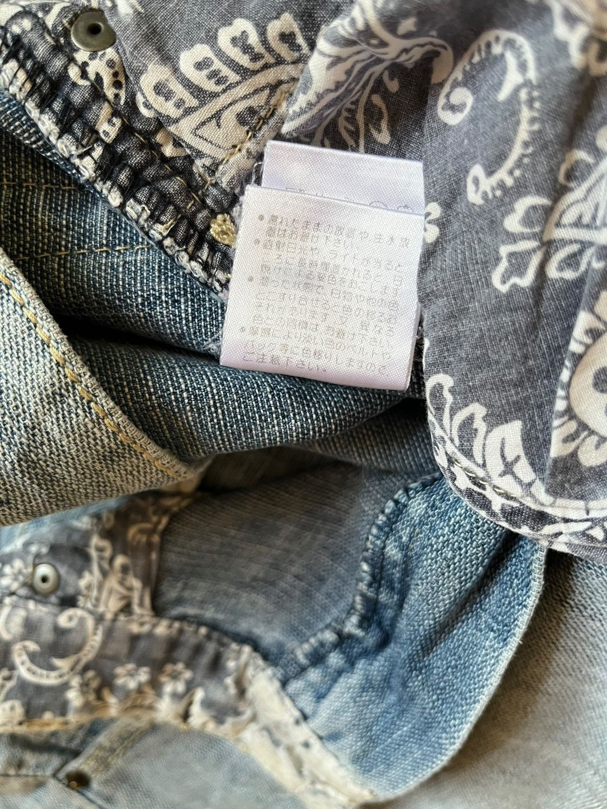 Japanese Brand Vintage Japanese Brand Baggy Carpenter Jean Shorts Size US 31 - 13 Thumbnail