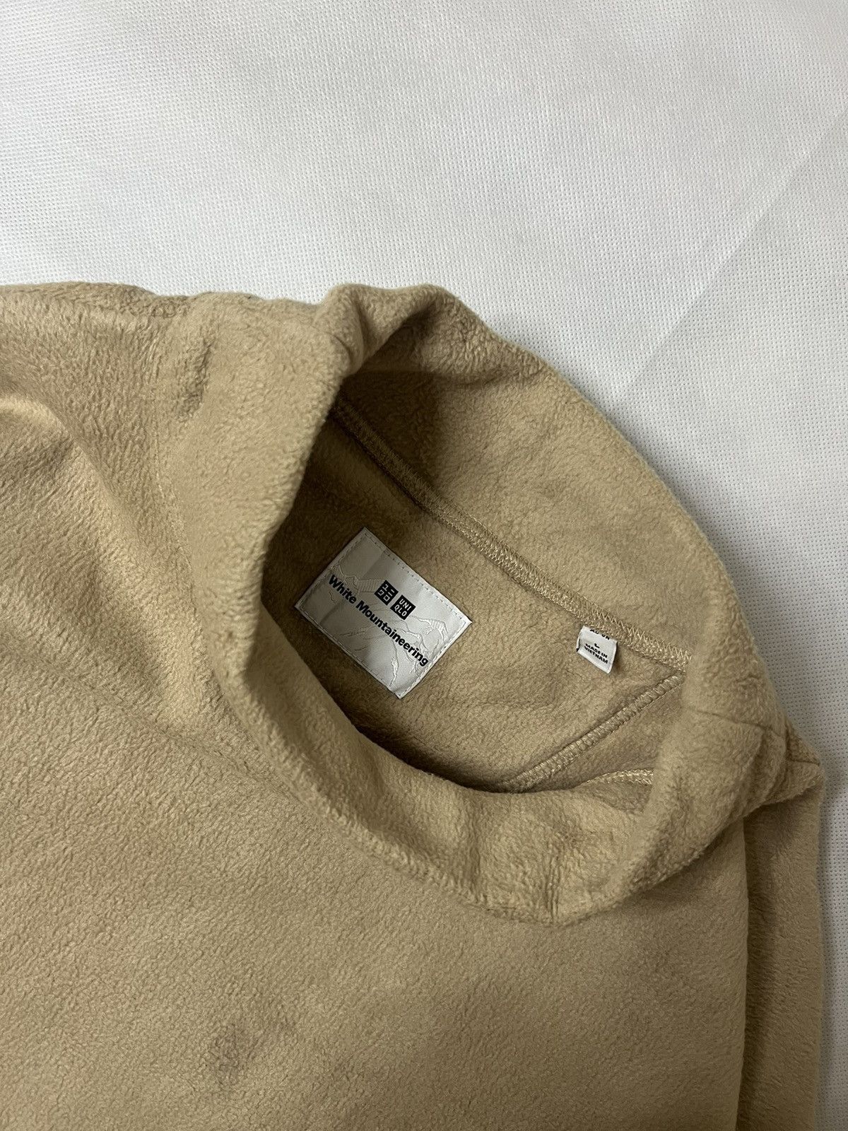 Uniqlo × White Mountaineering Uniqlo x White Mountaineering Mock Neck Fleece Oversized Size L / US 10 / IT 46 - 3 Thumbnail