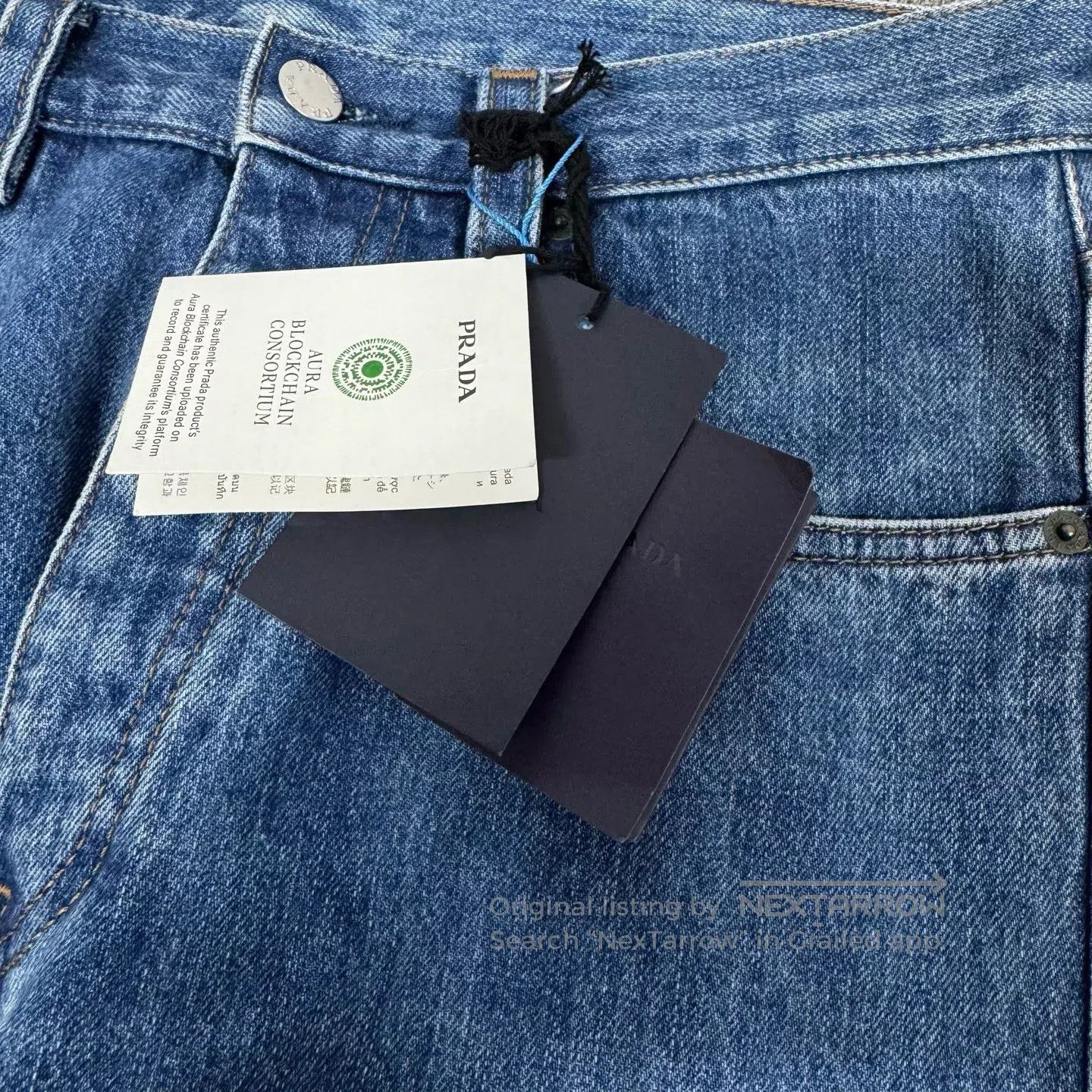 Prada Prada Delta logo jeans| Size 30" / US 8 / IT 44 - 5 Thumbnail