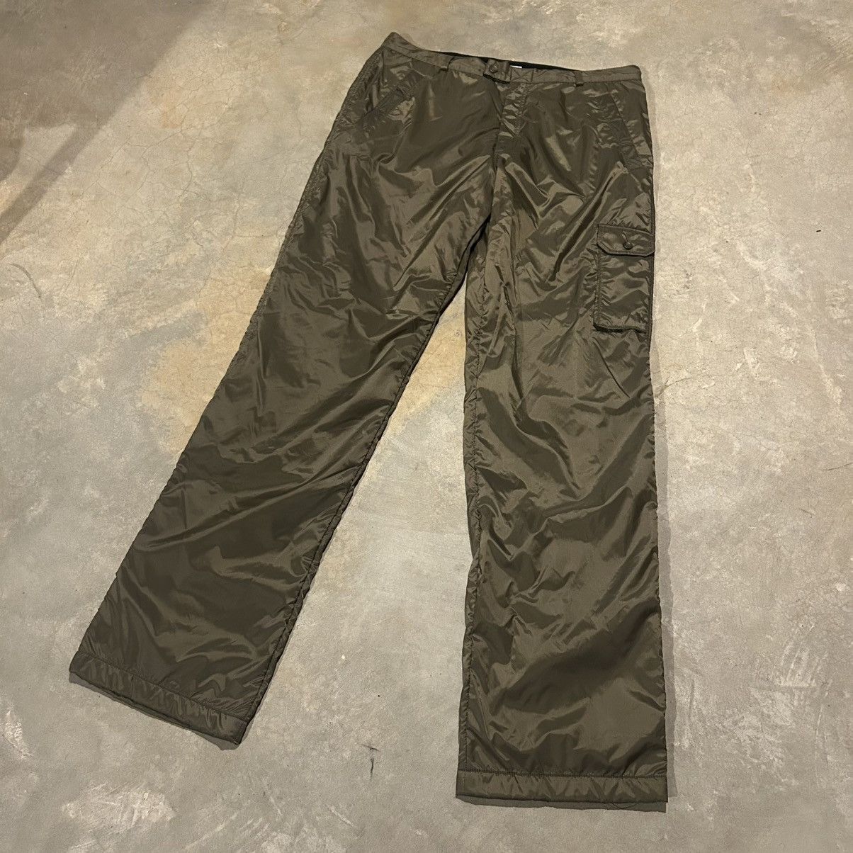 Jean Charles De Castelbajac × Vintage Vintage 1990s Castelbajac Fleece Lined Nylon Baggy Ski Pants Size US 36 / EU 52 - 2 Thumbnail