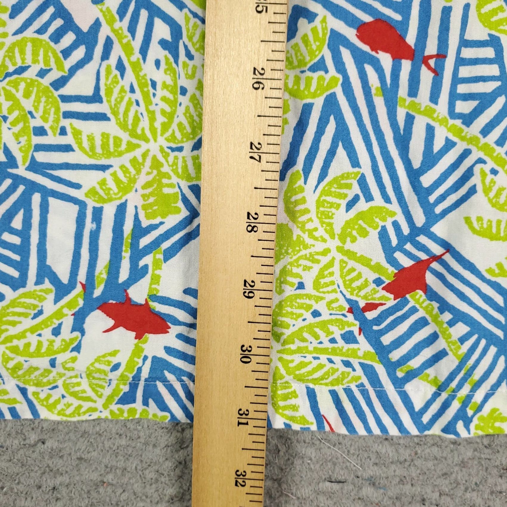 Vintage Columbia Shirt Mens XL Blue Button Up Short Sleeve Vented Floral Pattern Size US XL / EU 56 / 4 - 5 Thumbnail