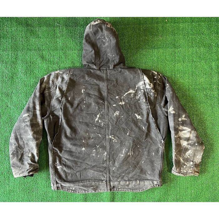 carhartt paint splatter jacket