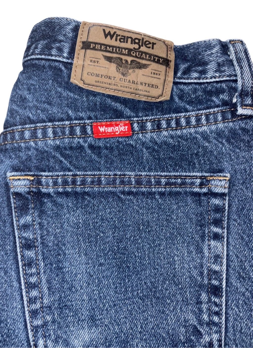 Wrangler Vintage 80’s Wrangler Straight Leg Jean! Rare Size 31" - 4 Thumbnail