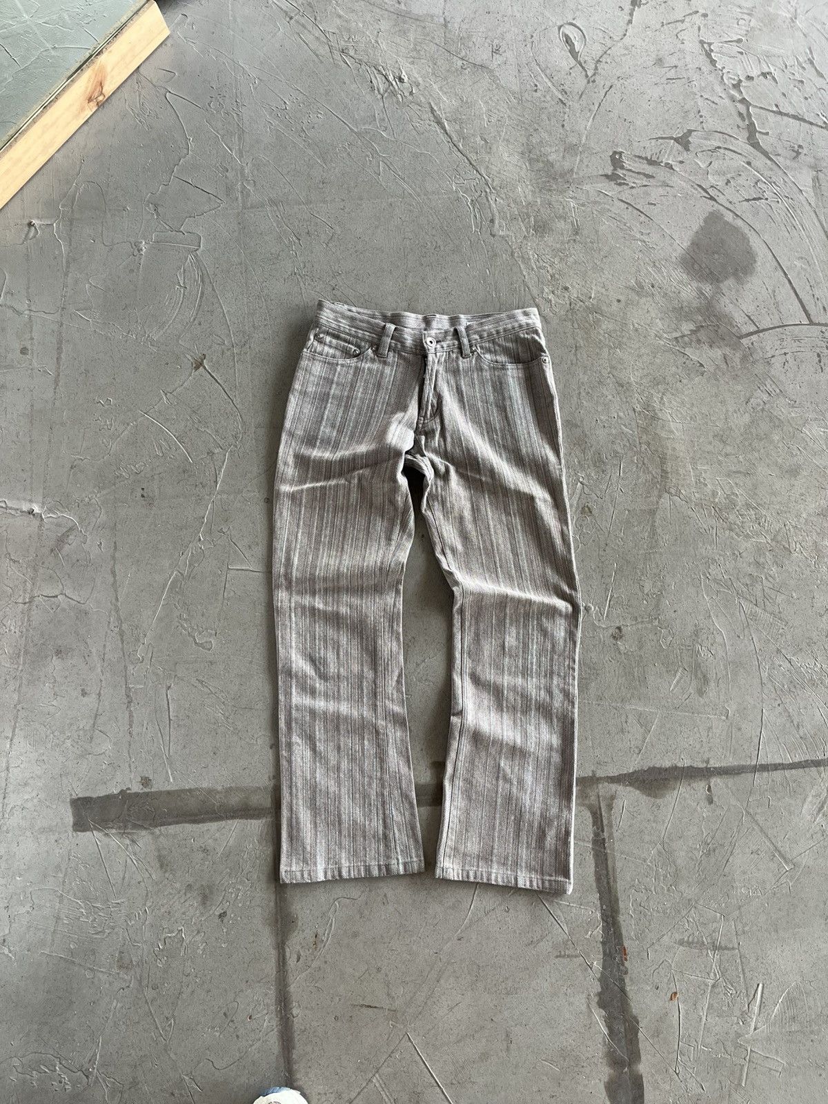 Japanese Brand × semanticdesign 2000s SEMANTICDESIGN FLARED PANTS Size US 31 - 1 Thumbnail