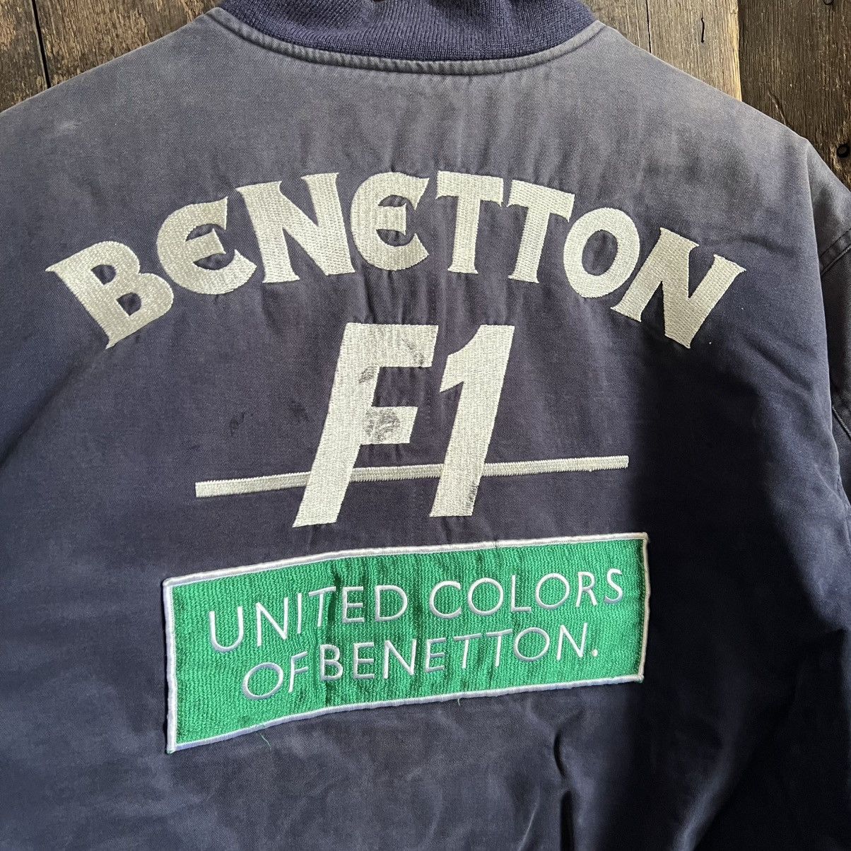 Benetton Vintage Benetton Formula 1 Racing Jacket Size US M / EU 48-50 / 2 - 5 Thumbnail
