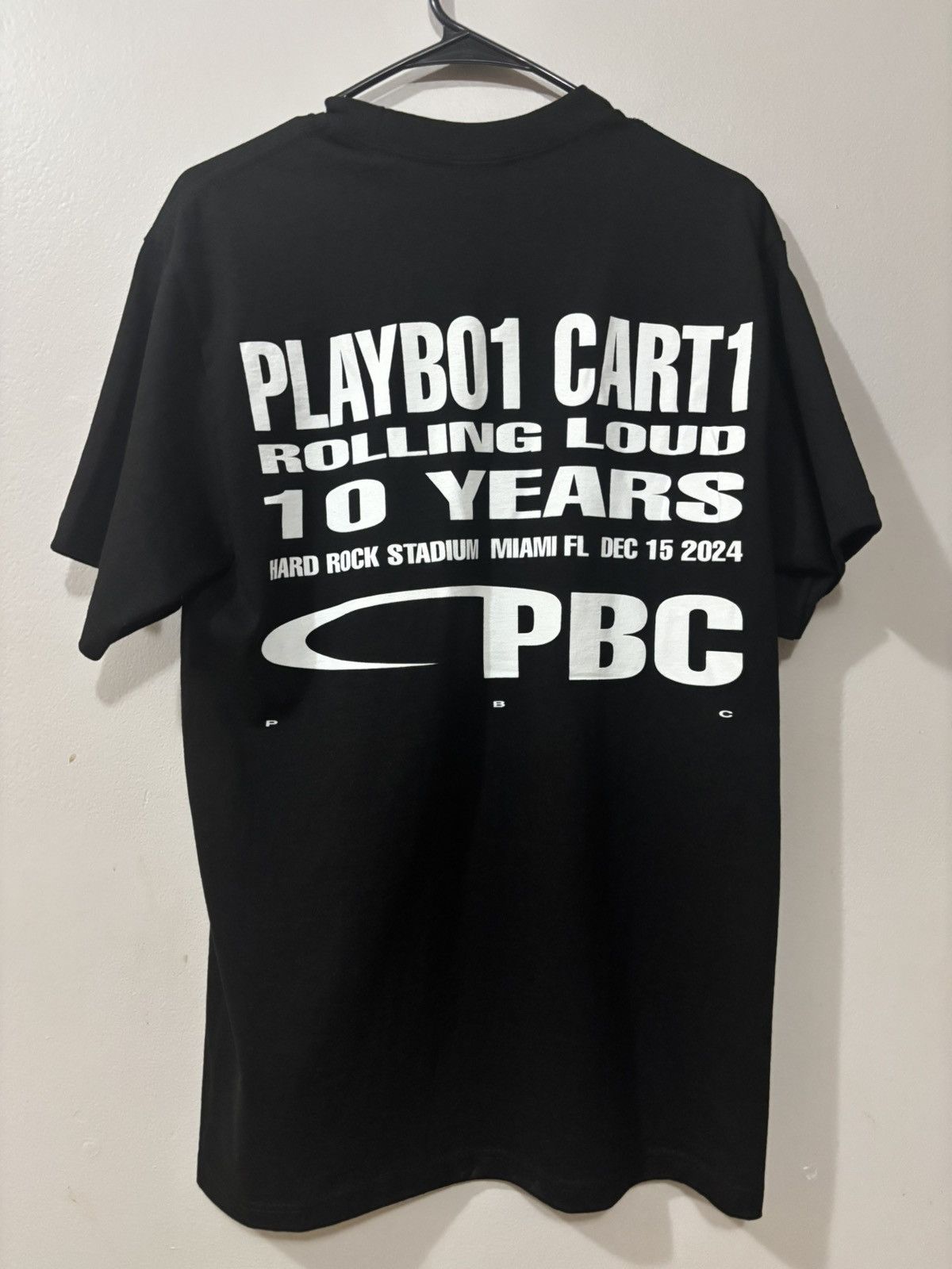 Playboi Carti Playboi Carti Rolling loud exclusive t shirt Size US M / EU 48-50 / 2 - 2 Thumbnail
