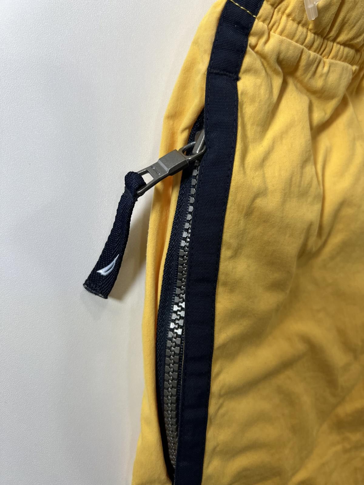 Unknown London Nautica Yellow Men's Casual Shorts with Black Side Stripe Size US 32 / EU 48 - 6 Thumbnail