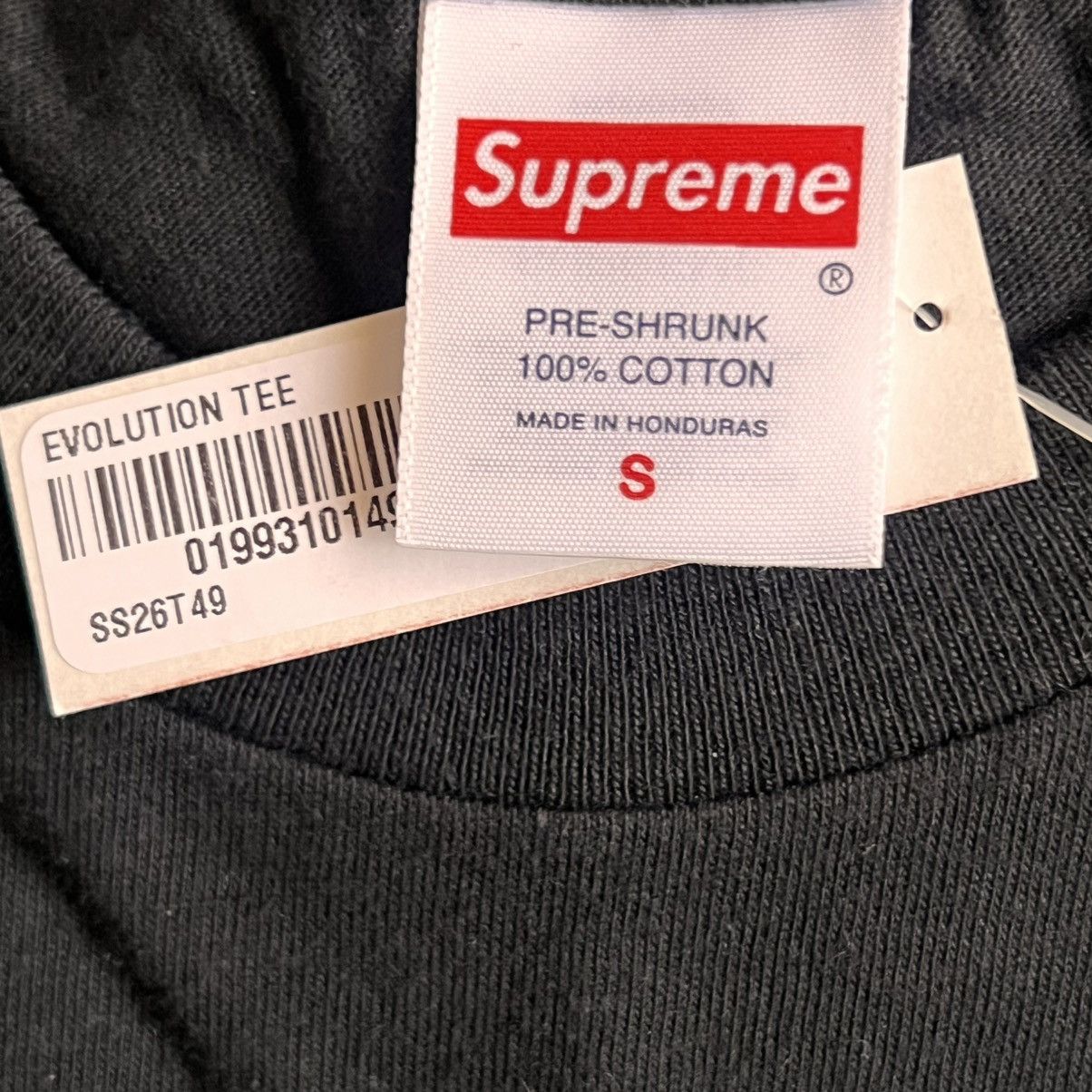 Supreme S Supreme Evolution Tee Black ape human t-shirt primitive Size US S / EU 44-46 / 1 - 20 Thumbnail