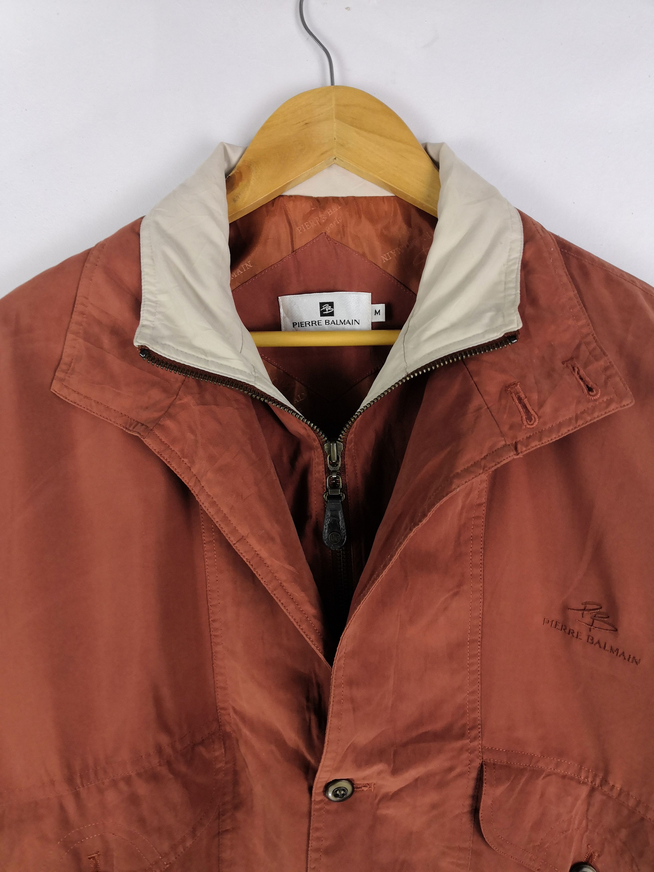 Pierre Balmain Vintage 90s Pierre Balmain Coach Jacket Size US L / EU 52-54 / 3 - 2 Thumbnail