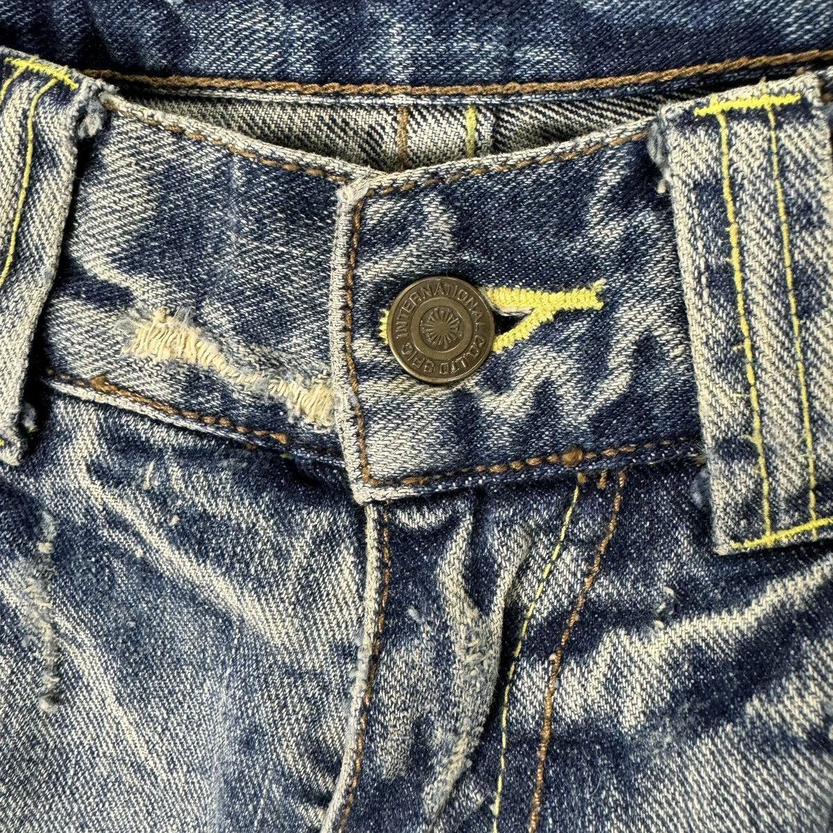 Tornado Mart ⚡️TORNADO MART JAPAN FLARE DISTRESS STYLE DENIM JEANS PANTS Size US 32 / EU 48 - 5 Thumbnail