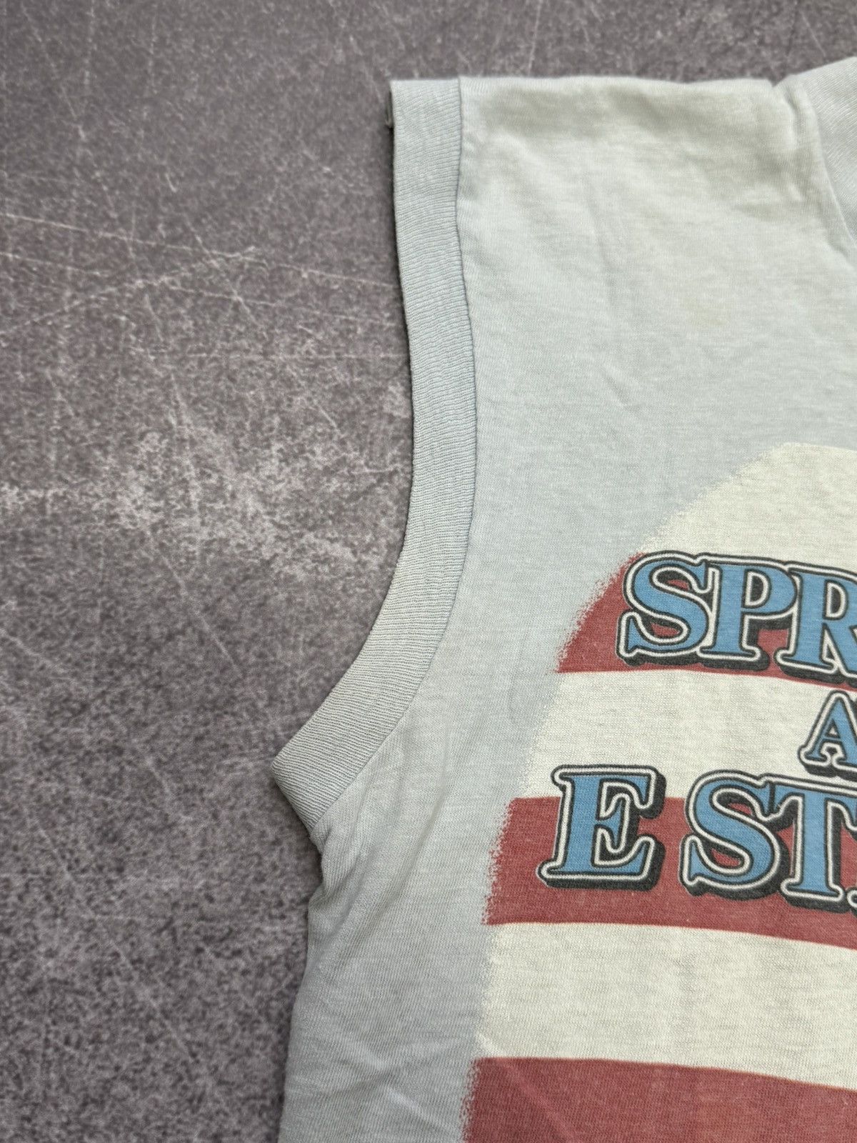 Band Tees Vintage 1984 Bruce Springsteen (Bob Dylan Rolling Stones) Size US M / EU 48-50 / 2 - 7 Thumbnail