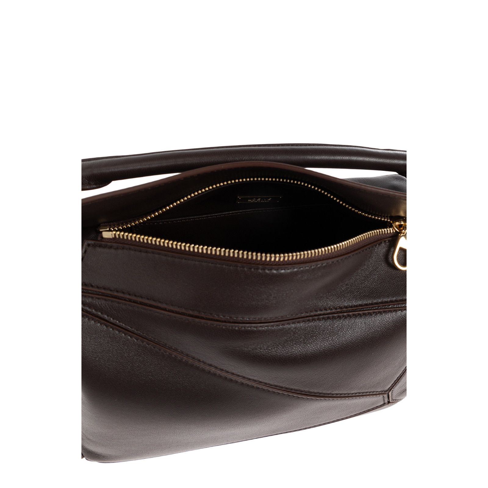 Loewe LOEWE Puzzle Small Featherlight $4800 Dark Chestnut Shoulder Size ONE SIZE - 4 Thumbnail