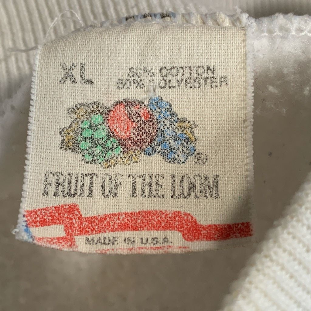 Fruit Of The Loom Vintage Fruit Of The Loom White Penn State Fanatic Crewneck Size US XL / EU 56 / 4 - 9 Thumbnail