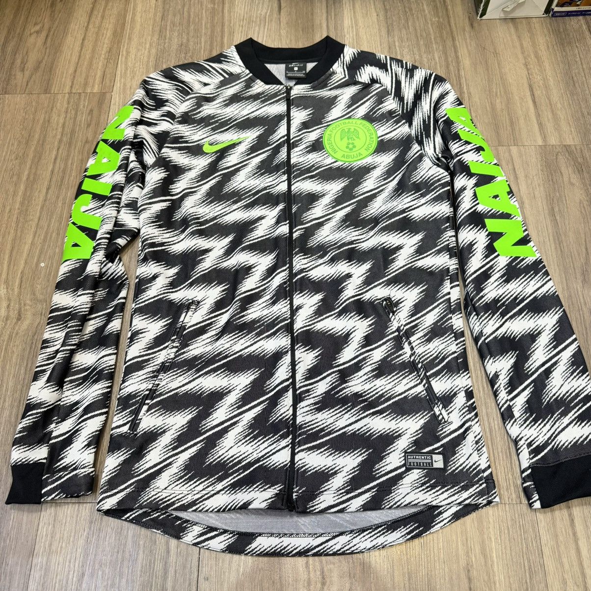 Nike Nigeria 2018 anthem jacket Size US S / EU 44-46 / 1 - 1 Thumbnail