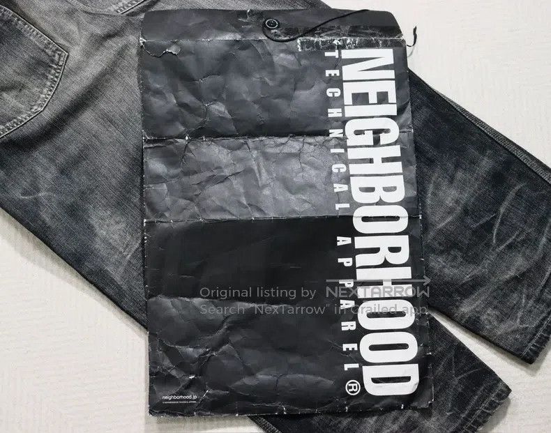 Neighborhood Neighborhood size M Nevada King, Water-washed Denim Jeans, Size US 27 - 8 Thumbnail