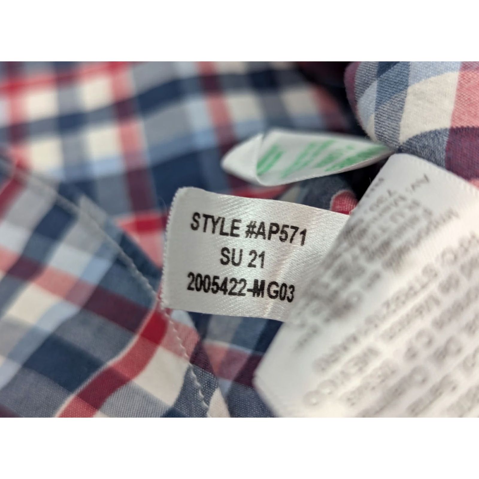 J.Crew J.CREW Shirt Mens M Blue Red Check Slim Untucked Button Down Preppy Flex Washed Size US M / EU 48-50 / 2 - 5 Thumbnail