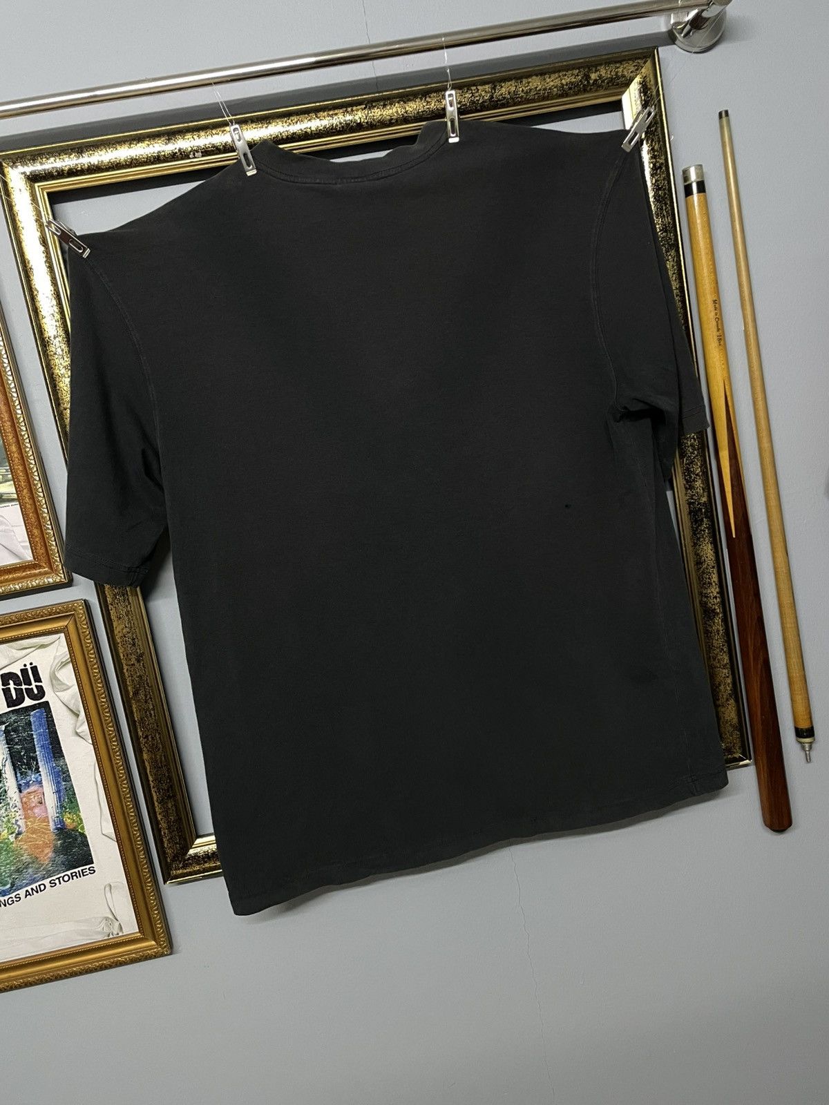 Oakley Vintage 1990s Sunfaded Designer Oakley Software Simple Tee Size US L / EU 52-54 / 3 - 7 Thumbnail