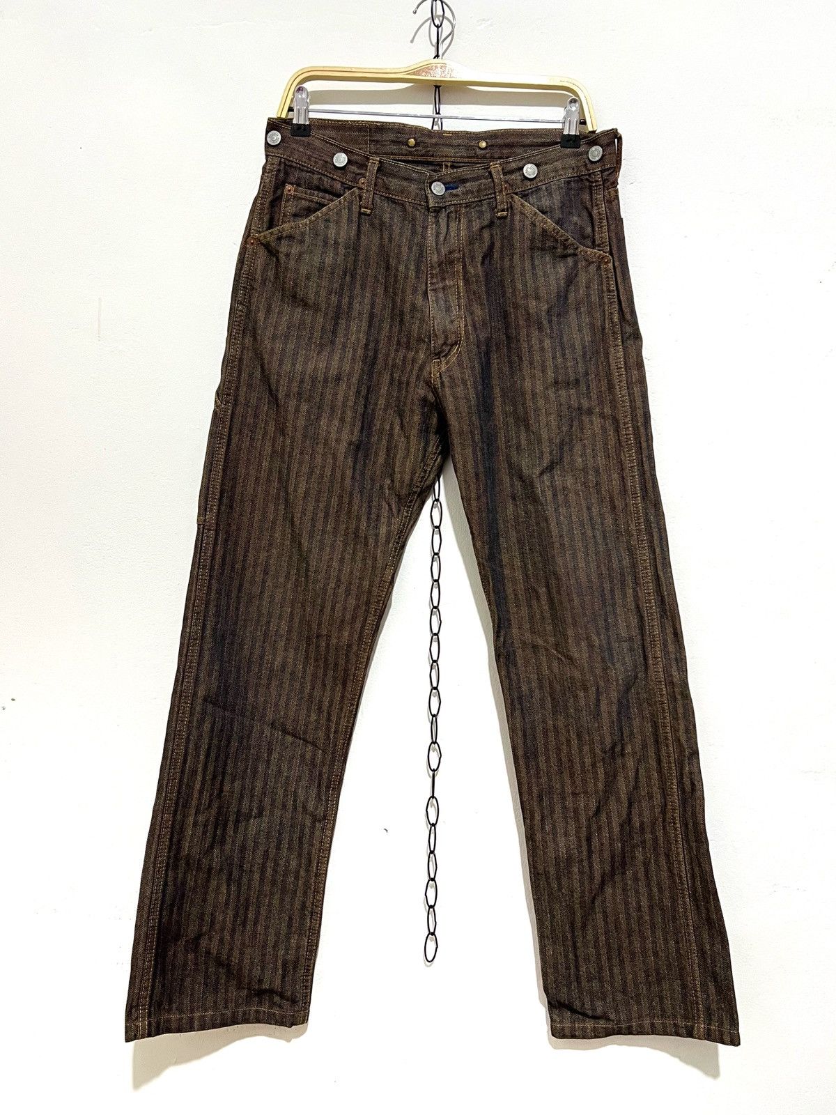 Hysteric Glamour × Japanese Brand Hysteric Glamour Hbt Carpenter Denim Size US 31 - 1 Thumbnail