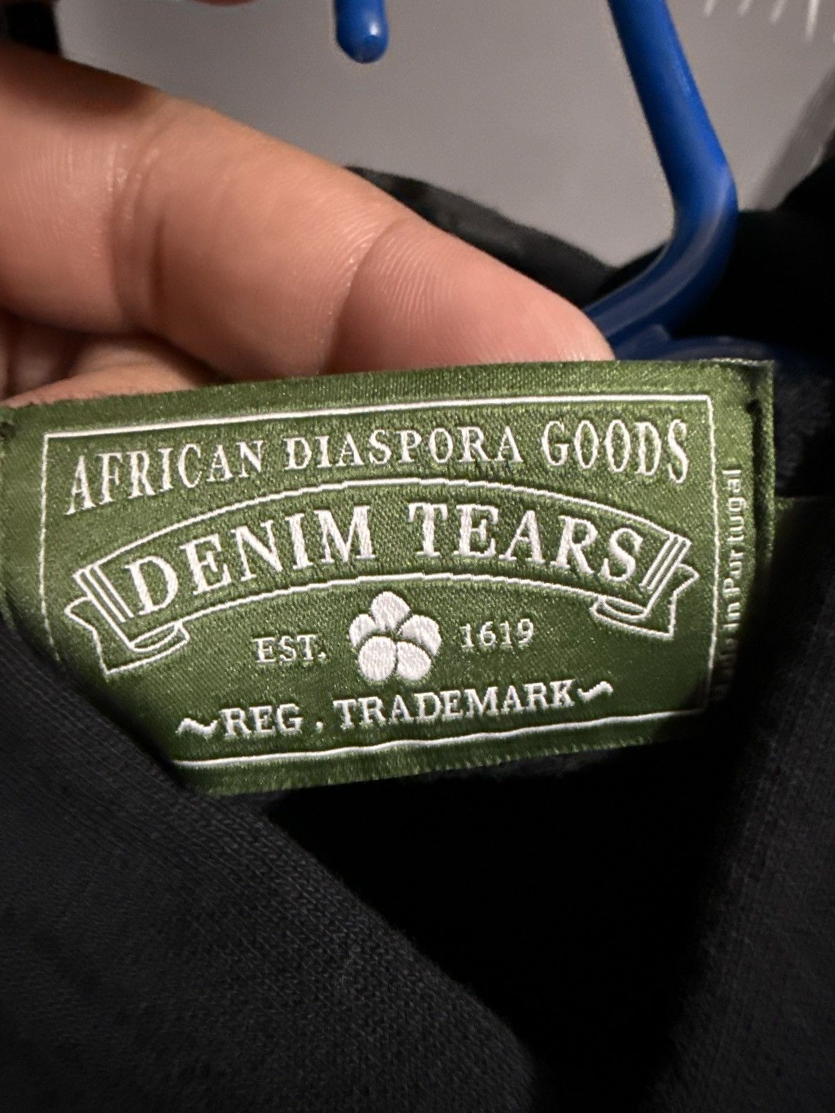 DENIM TEARS Denim Tears Monochrome Hoodie Size Large Size US L / EU 52-54 / 3 - 13 Thumbnail