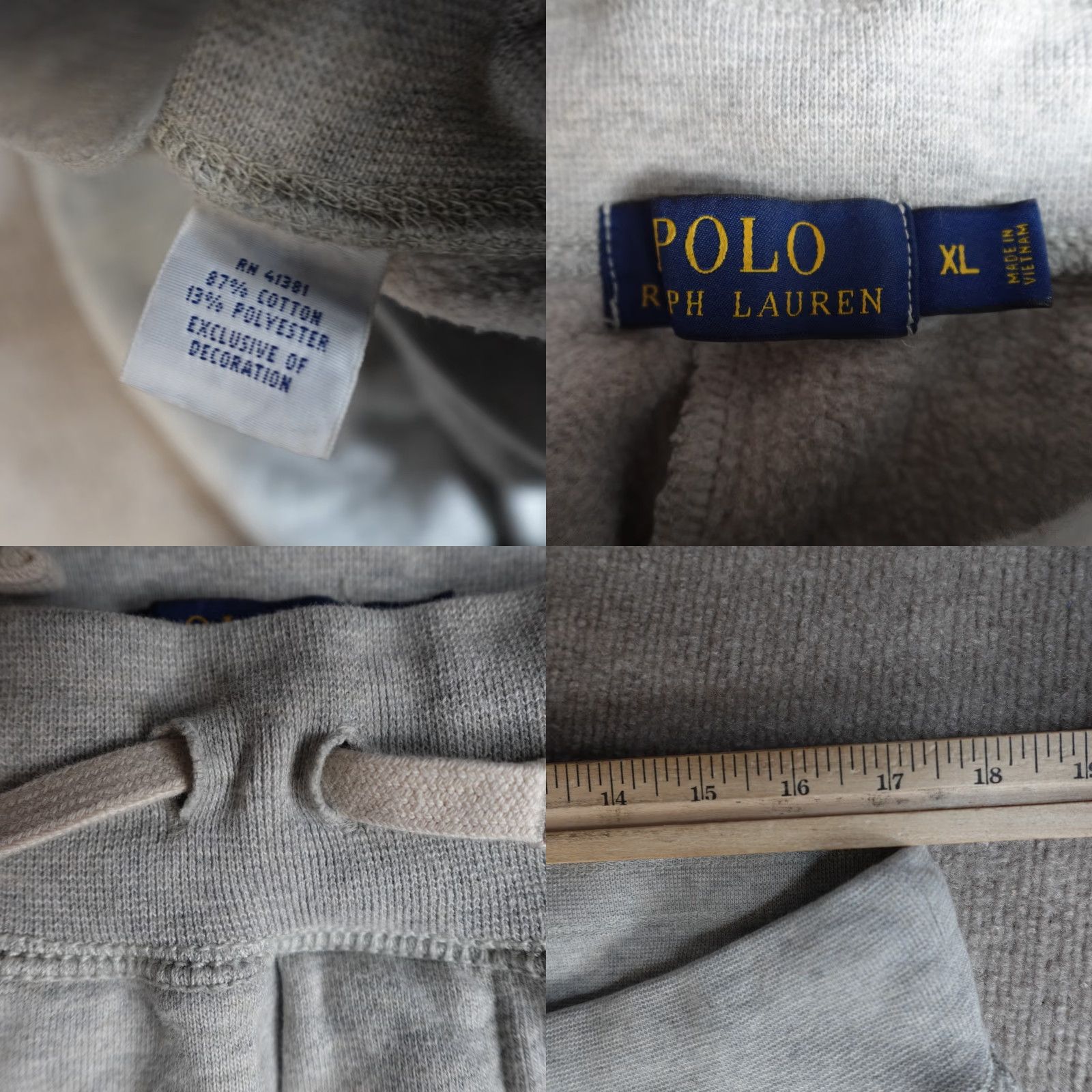 Polo Ralph Lauren Polo Ralph Lauren Pants Jogger - Gray - L - Cotton Blend - Casual - Men Size US L / EU 52-54 / 3 - 8 Thumbnail