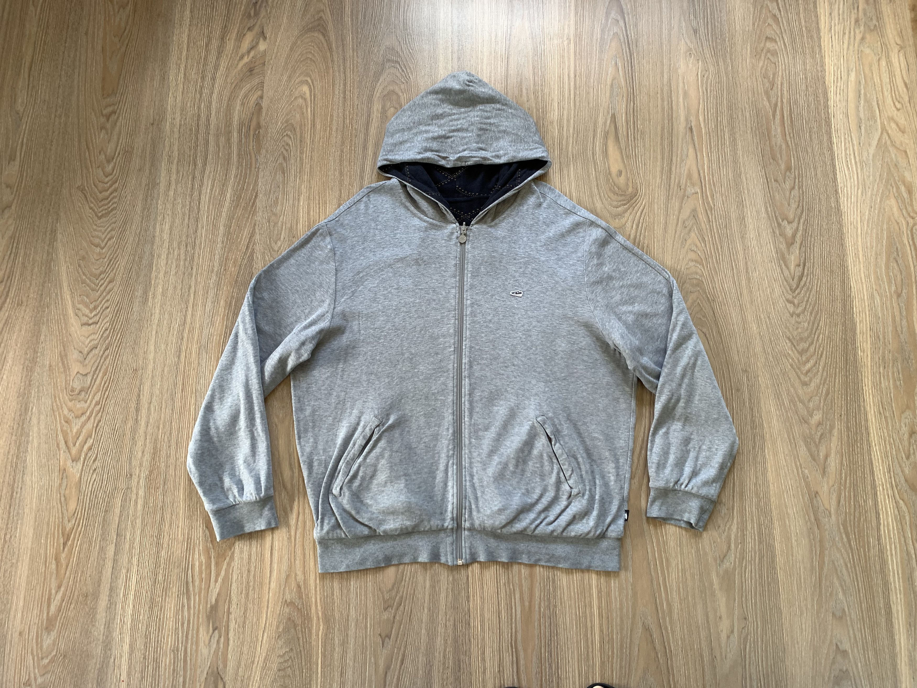 Nike × Vintage Vintage Nike Double Sided Reversible Zip Hoodie Size US XL / EU 56 / 4 - 1 Thumbnail