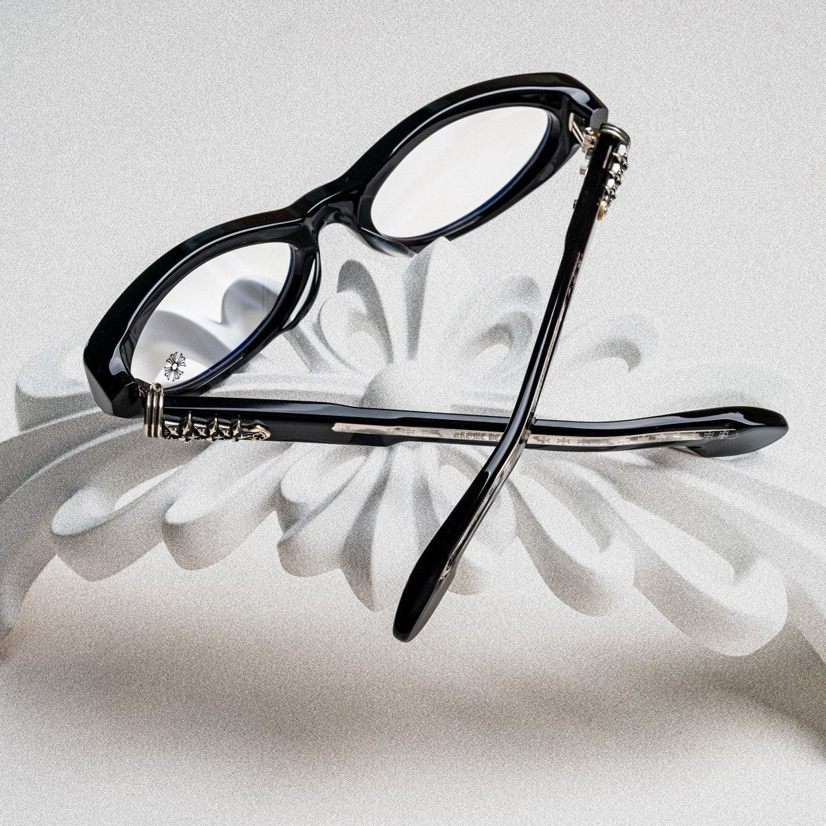 Chrome Hearts CHROME HEARTS BLASTER BLACK GLASSES Size ONE SIZE - 7 Thumbnail