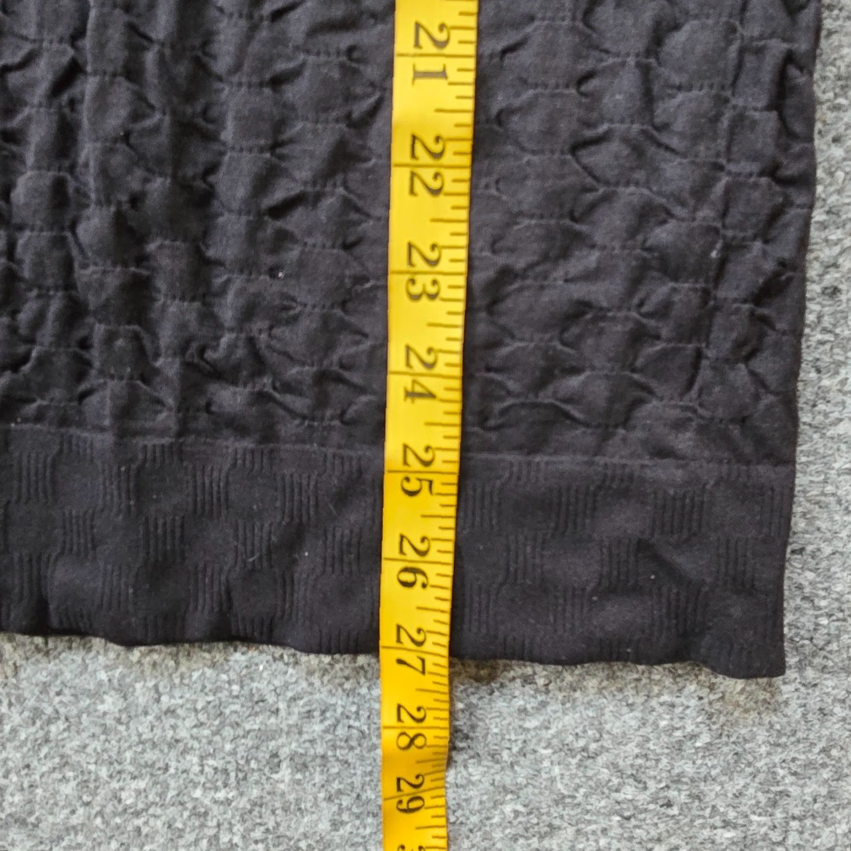 Athleta Athleta Top Womens M Black Nylon Stretch Pucker Texture Performance Shirt Size M / US 6-8 / IT 42-44 - 6 Thumbnail