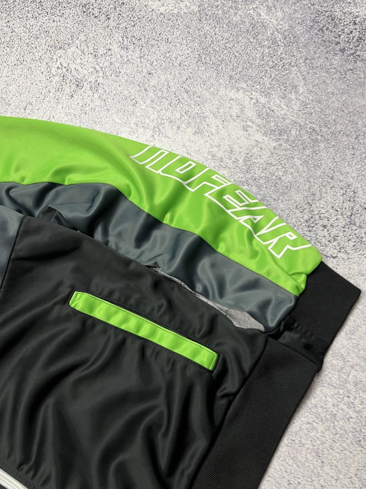 Japanese Brand No Fear Track Jacket Big Logo Hype Y2K Streetwear Size US S / EU 44-46 / 1 - 6 Thumbnail