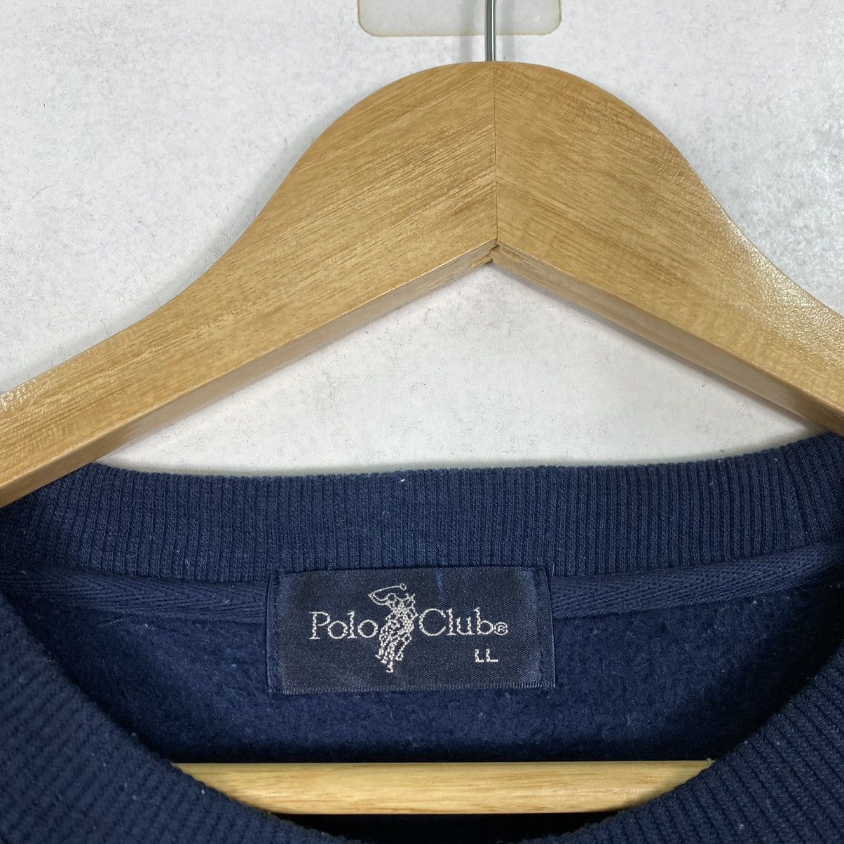 Japanese Brand Polo Club vintage big logo sweatshirt Size US L / EU 52-54 / 3 - 8 Thumbnail