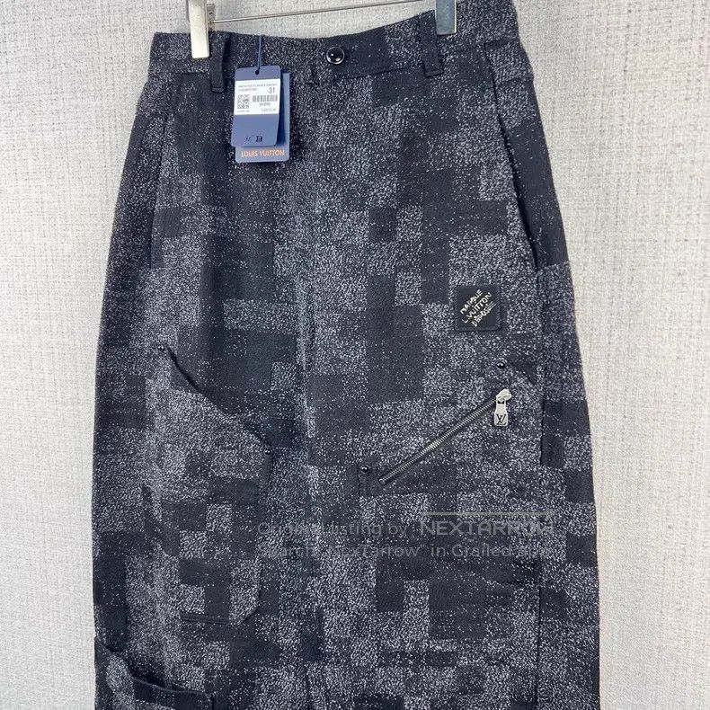 Louis Vuitton Louis Vuitton SS25 pearlescent studded checkerboard knit o Size US 31 - 2 Thumbnail