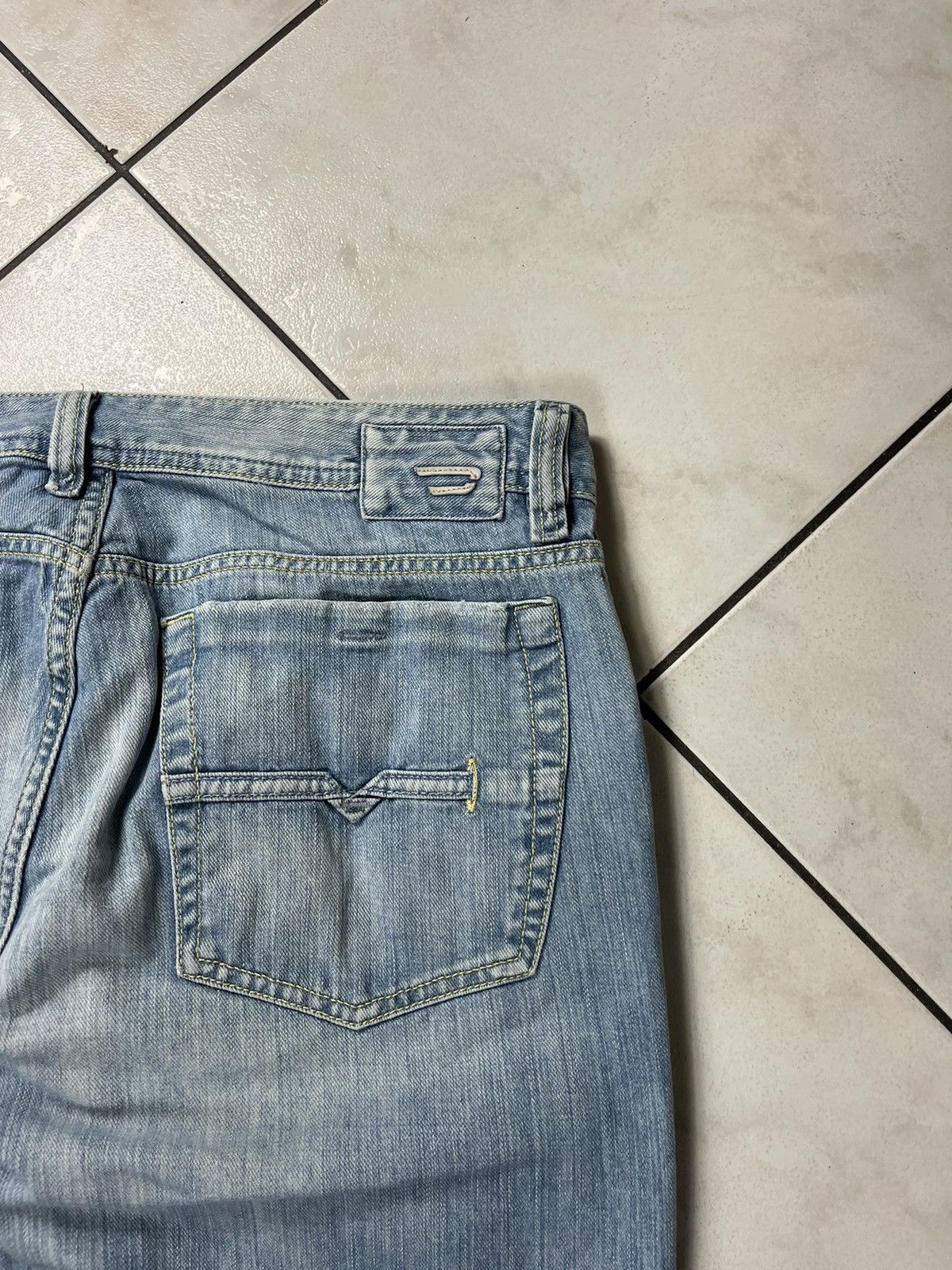 Diesel × Vintage Vintage y2k diesel Rolan baggy wide jeans denim pants washed Size US 34 / EU 50 - 18 Thumbnail