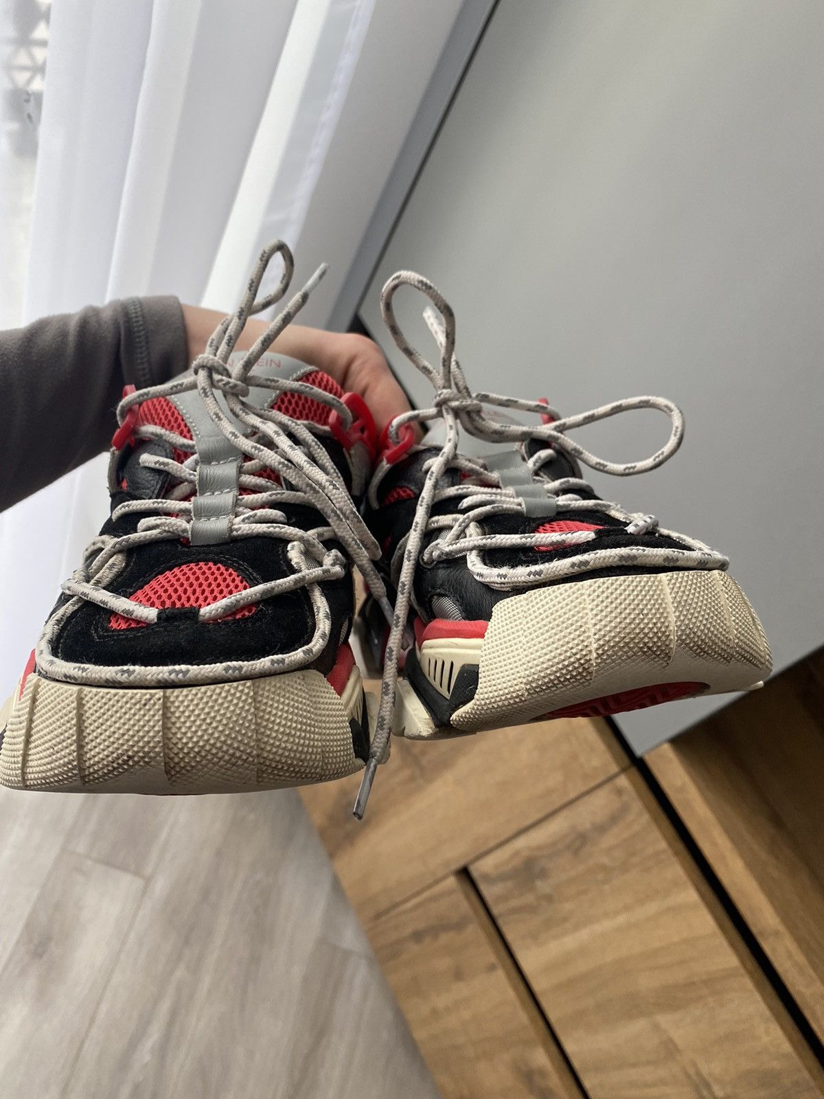 Calvin Klein 205W39NYC Calvin Klein 205W39NYC x Raf Simons Strike 205 Sneakers Size US 7 / EU 40 - 10 Thumbnail