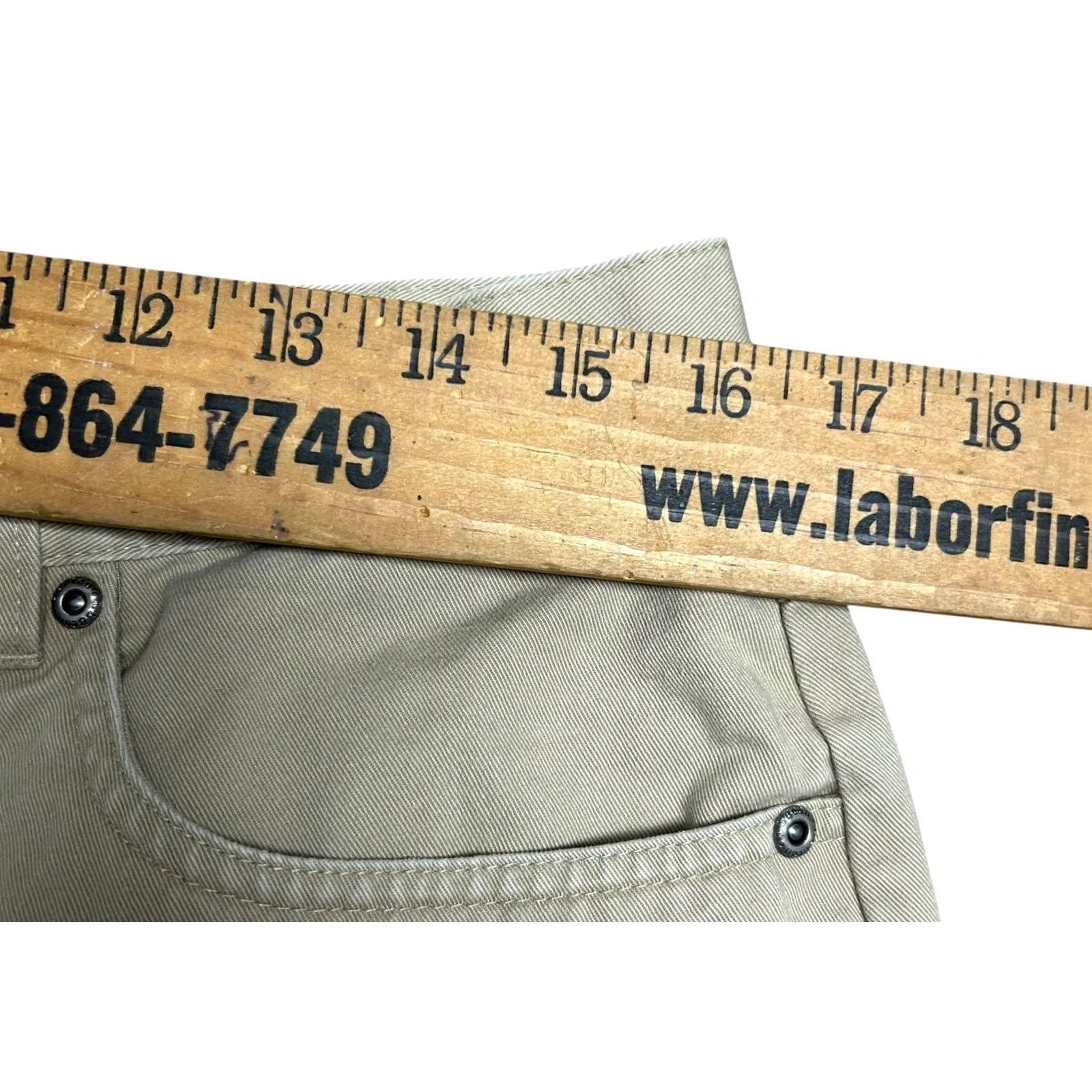 Vintage VINTAGE L.L. Bean Pants Womens 16 Khaki High Waist Mom 90s Hong Kong Pants Regular Girls/ Womens Size 38" / US 16 / IT 52 - 6 Thumbnail