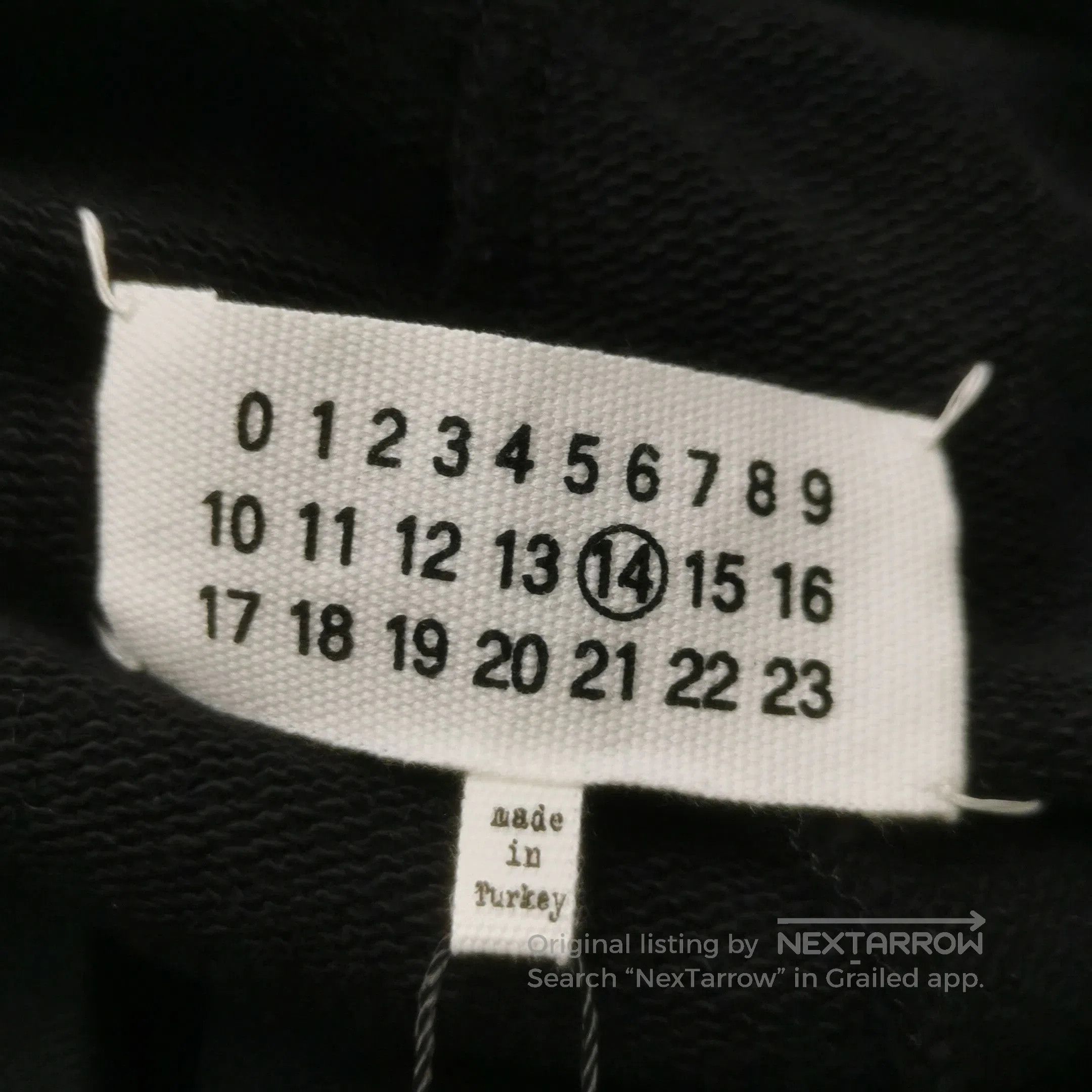 Maison Margiela Maison Margiela Cotton Letter Drawstring Pants 44. Size US 44 / EU 60 - 2 Thumbnail