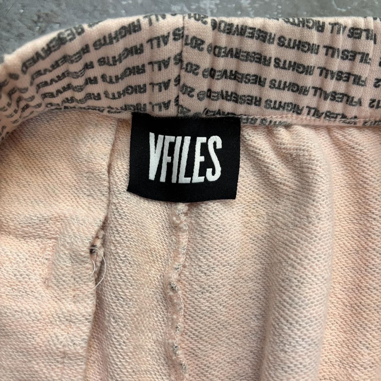 Vfiles Pink & Black Vfiles Sweatpants. Size small. Size US 28 / EU 44 - 3 Thumbnail