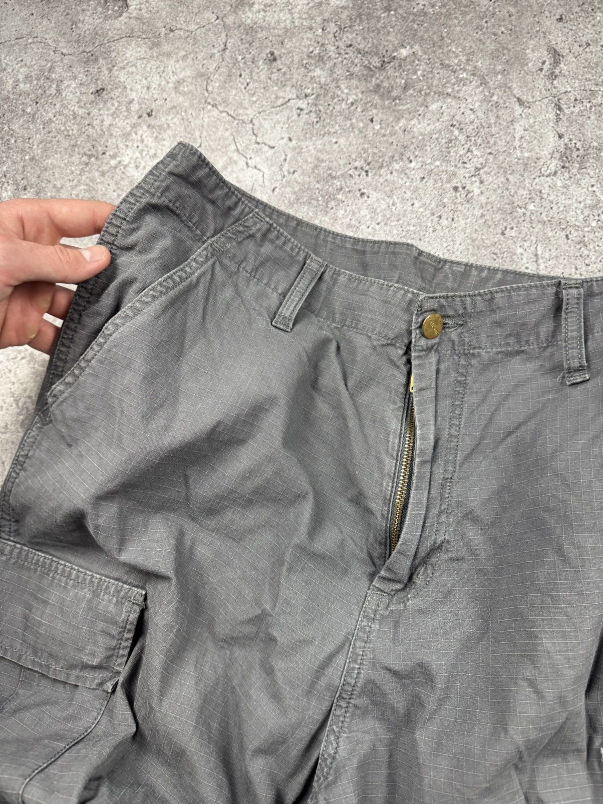 Carhartt VINTAGE Y2K DISTRESSED REGULAR BAGGY CARGO PANTS CARHARTT Size US 31 - 9 Thumbnail