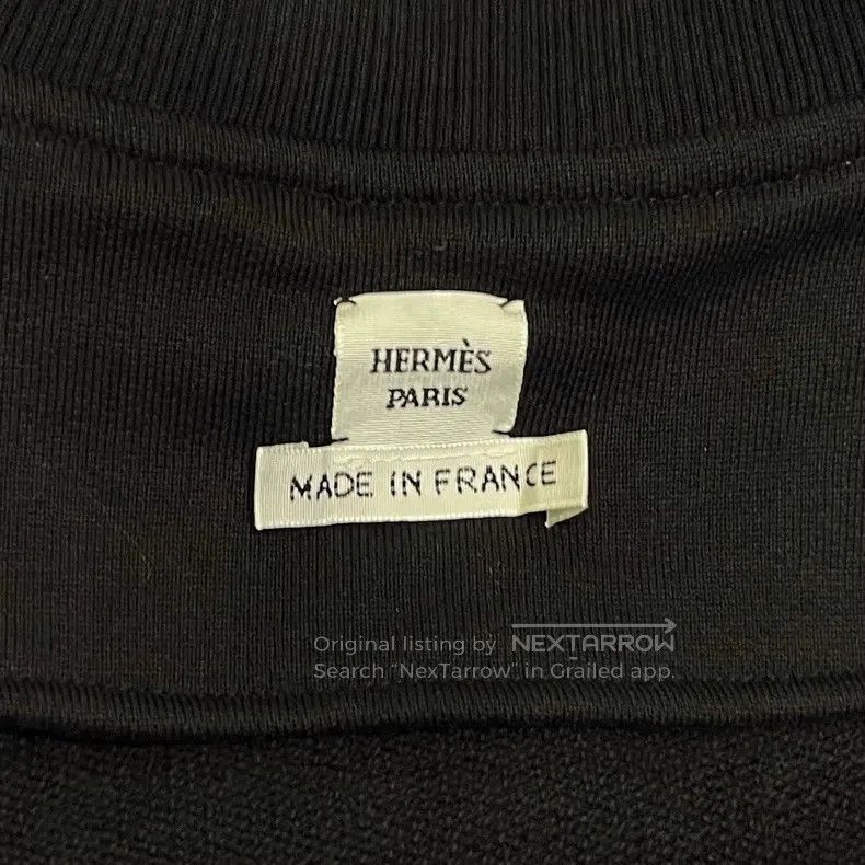 Hermes Hermes Black crewneck sweater Size XS / US 0-2 / IT 36-38 - 5 Thumbnail