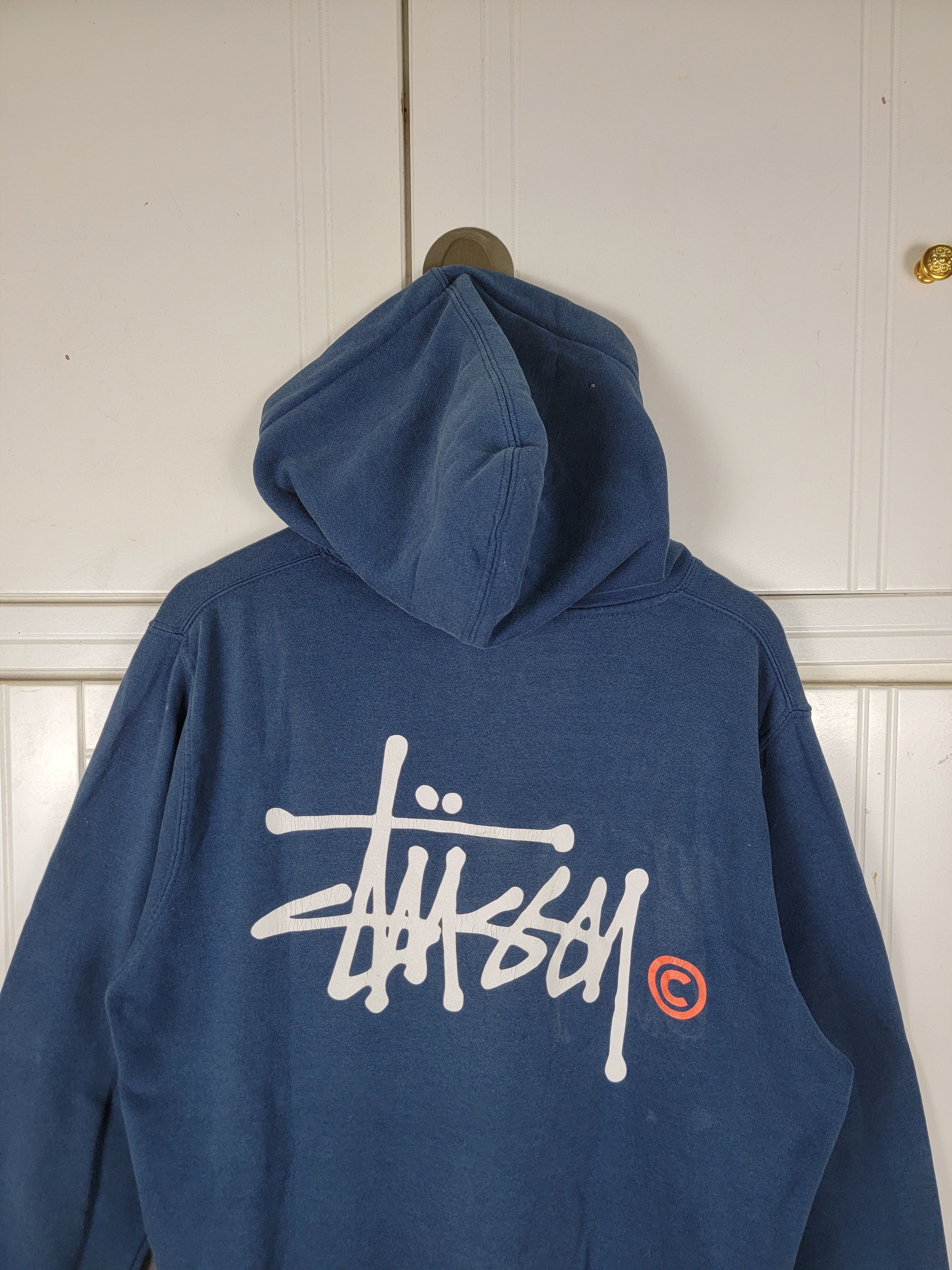 Stussy × Vintage Vintage Stussy Signature Hoodies Size US M / EU 48-50 / 2 - 4 Thumbnail