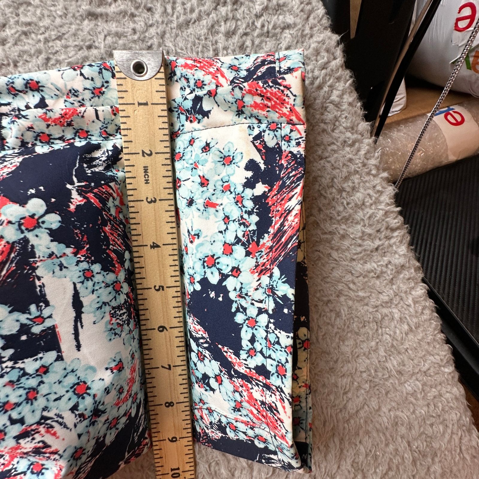 Descente Descente Norah Ski Snowboard Pants Womens 10 Floral 34x31 Size 32" / US 10 / IT 46 - 6 Thumbnail