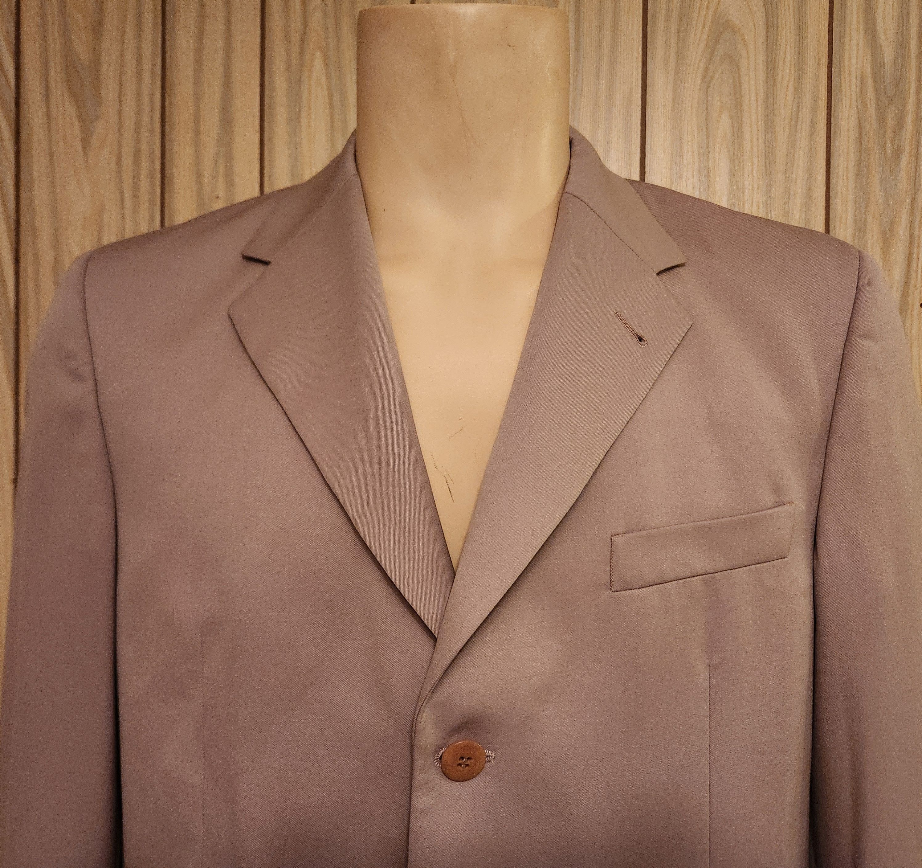 Versace Versace sport coat 42R tan wool 1980s Size 42R - 3 Thumbnail