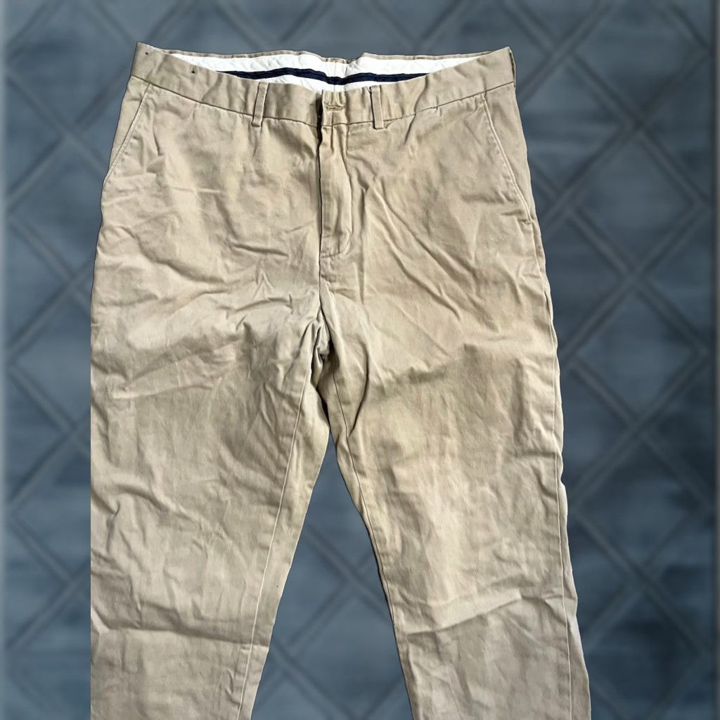 Polo Ralph Lauren VINTAGE Polo Ralph Lauren Pants Adult 36 Brown Chino Preston 100% Cotton 36x31 Size US M / EU 48-50 / 2 - 1 Thumbnail
