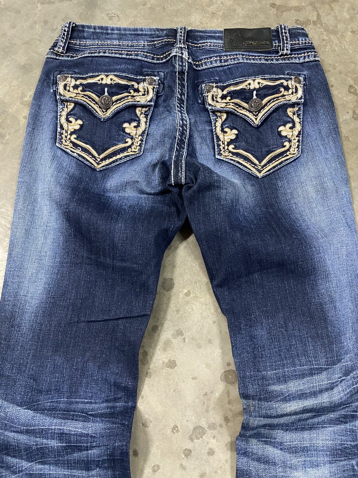 If Six Was Nine Flare Jeans Grace in LA Made in USA @320 Size US 28 / EU 44 - 2 Thumbnail