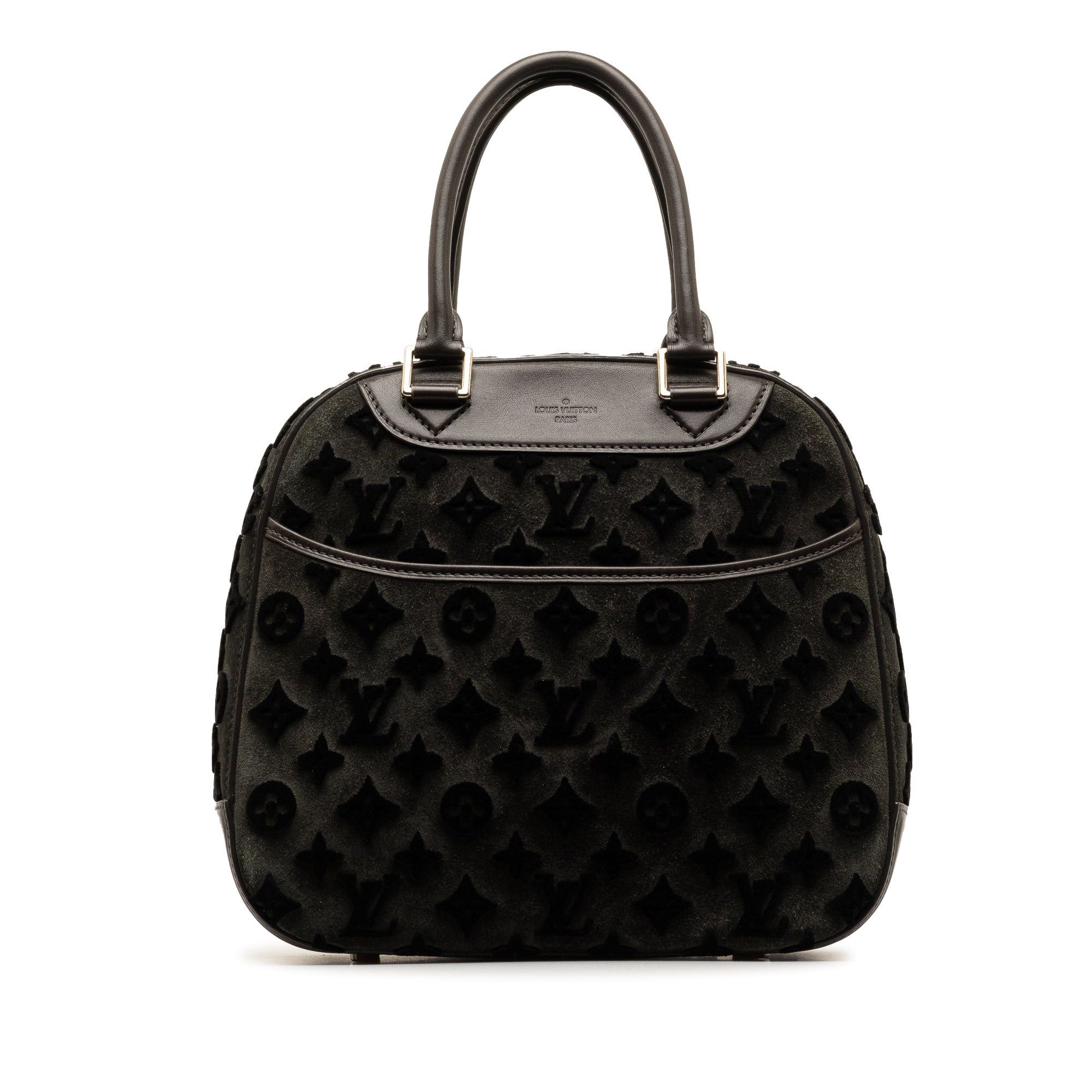 Louis Vuitton Louis Vuitton Monogram Tuffetage Deauville Cube Black Size ONE SIZE - 1 Thumbnail