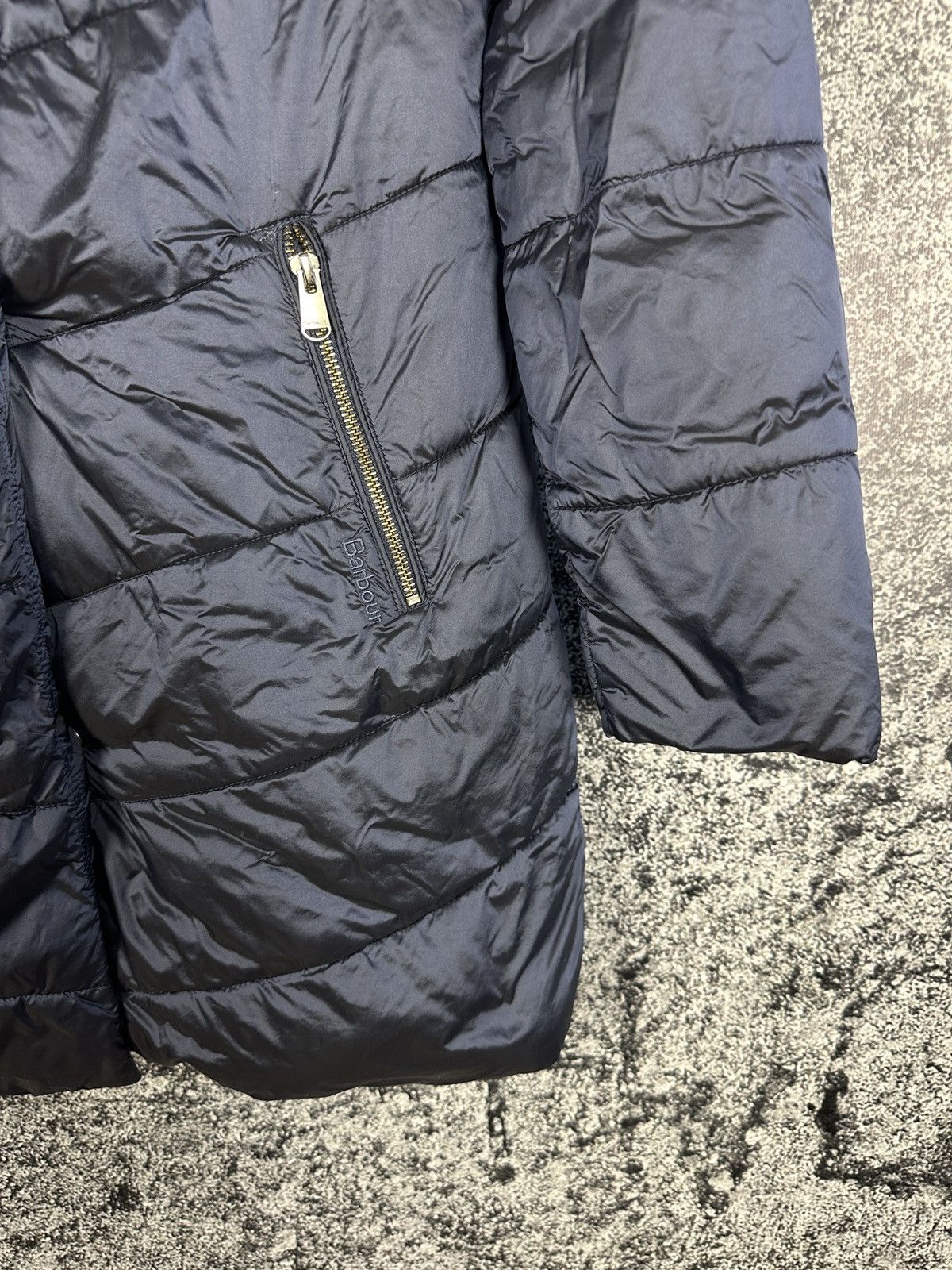 Barbour Women’s Barbour Orchy Quilt Jacket Full Zip Fibre Down Coat Size M / US 6-8 / IT 42-44 - 10 Thumbnail