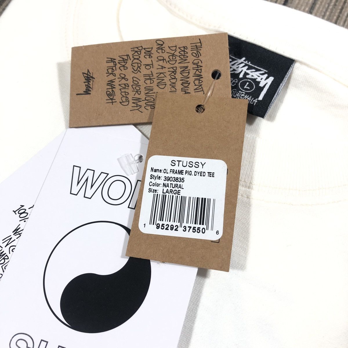 Stussy × Vintage Stussy X Our Legacy Frame Tee Size US L / EU 52-54 / 3 - 7 Thumbnail