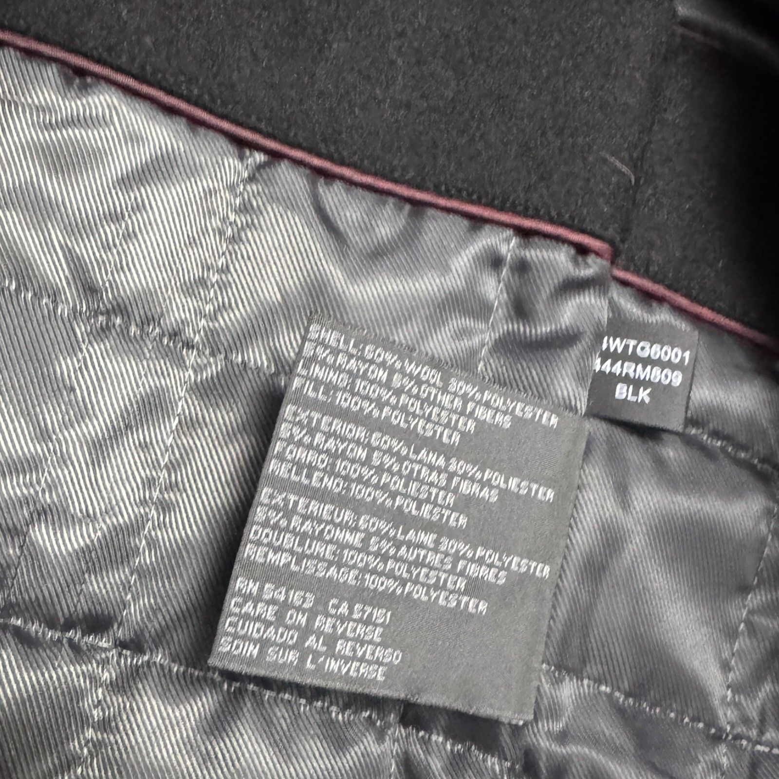 Kenneth Cole Kenneth Cole Reaction WOOL Designer Winter Casual Coat Med Size M / US 6-8 / IT 42-44 - 7 Thumbnail